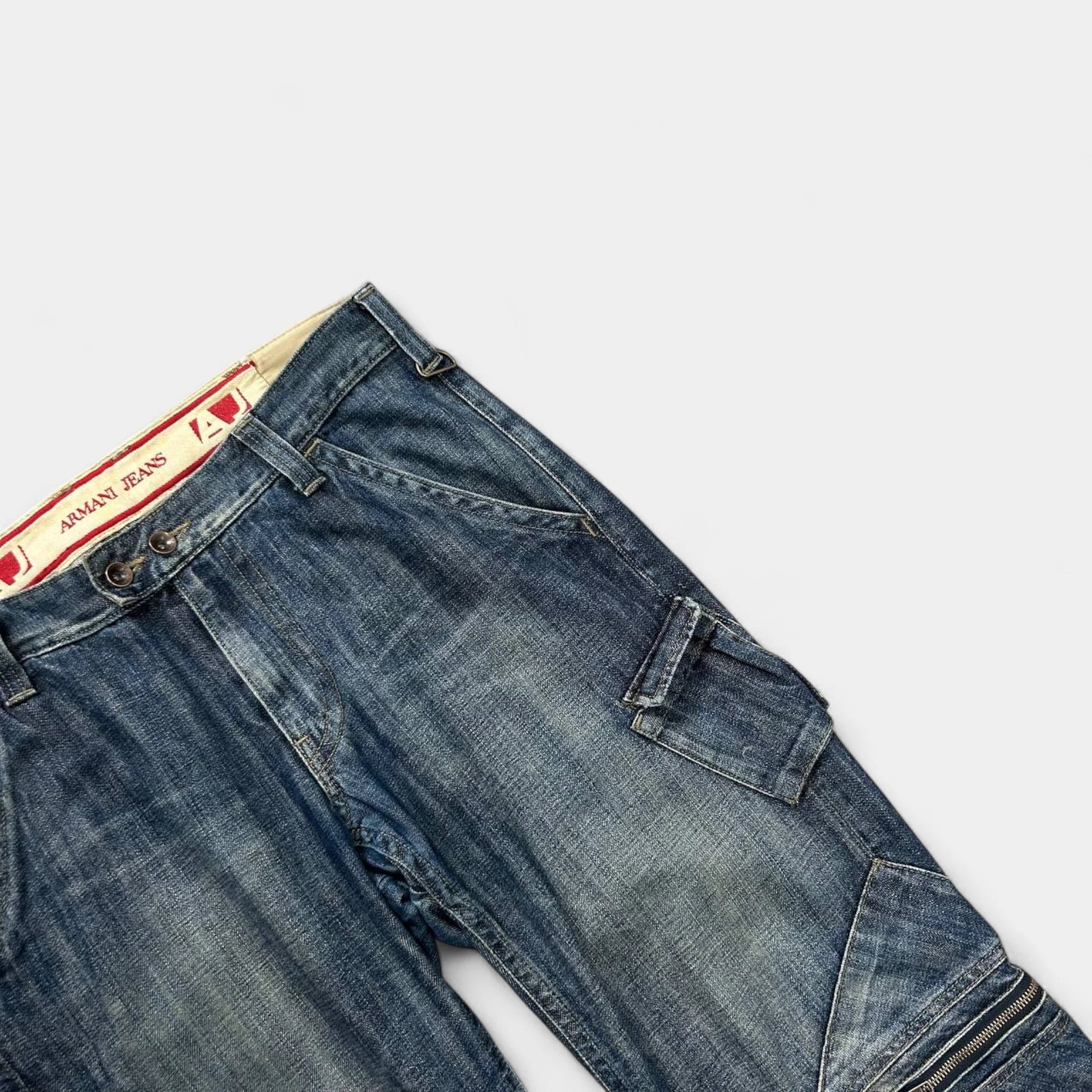 Armani Jeans Vintage Cargo Baggy Pants