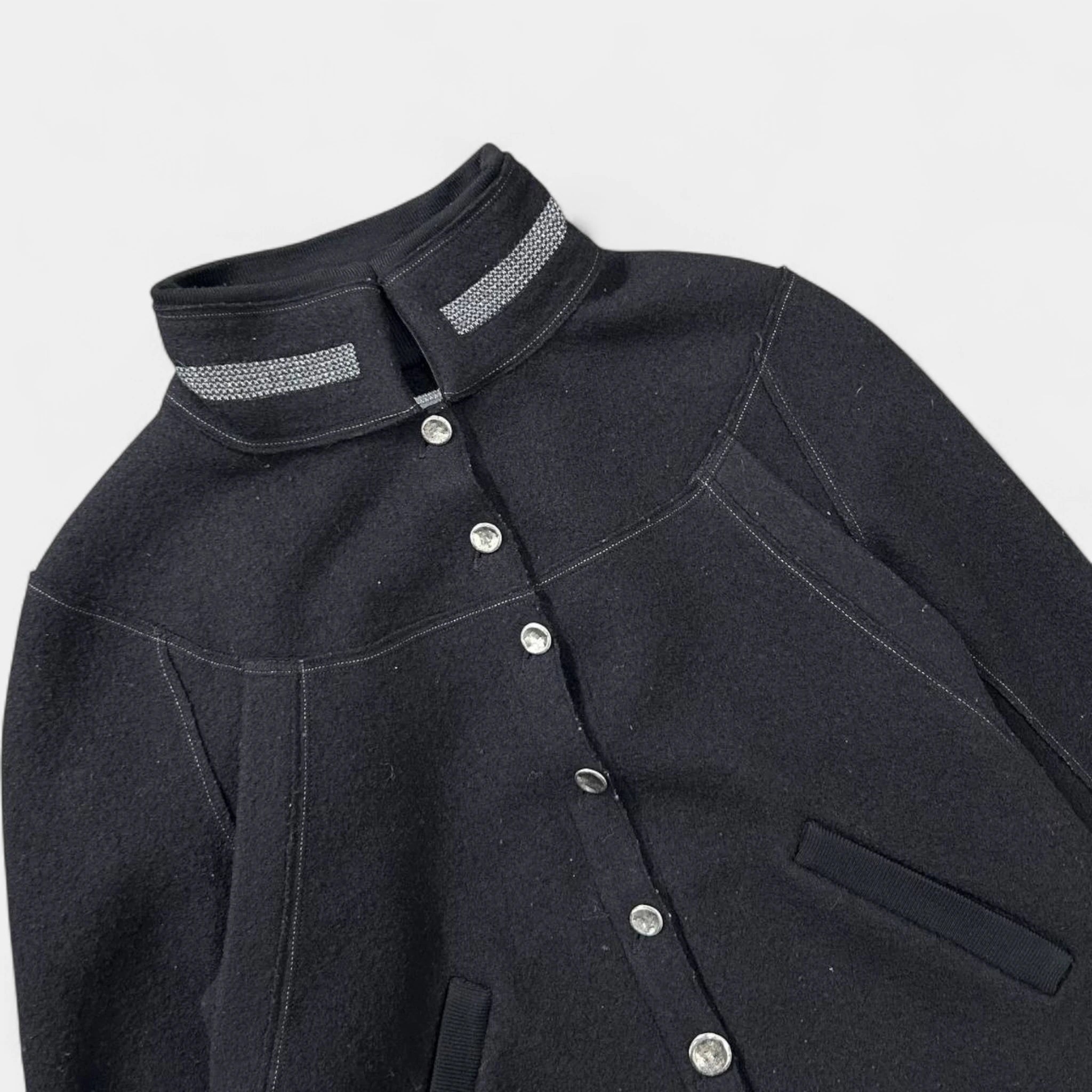 Marithé + François Girbaud Classic Wool Double Sleeve Jacket