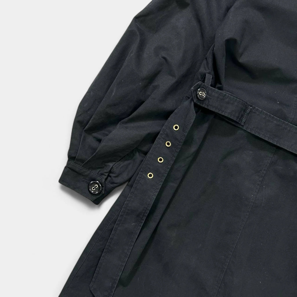 Dolce & Gabbana Black Trench Coat