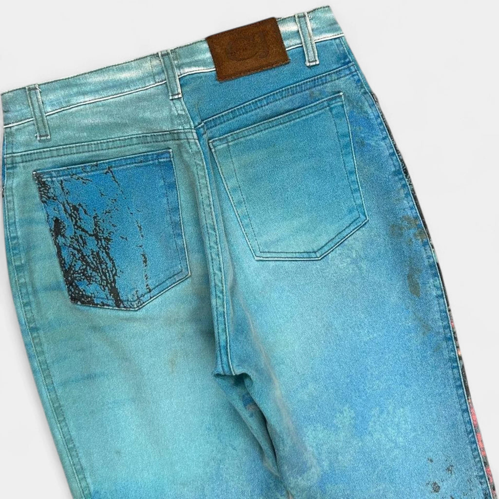 Cavalli 1998 Coral Reef Turquoise Jeans