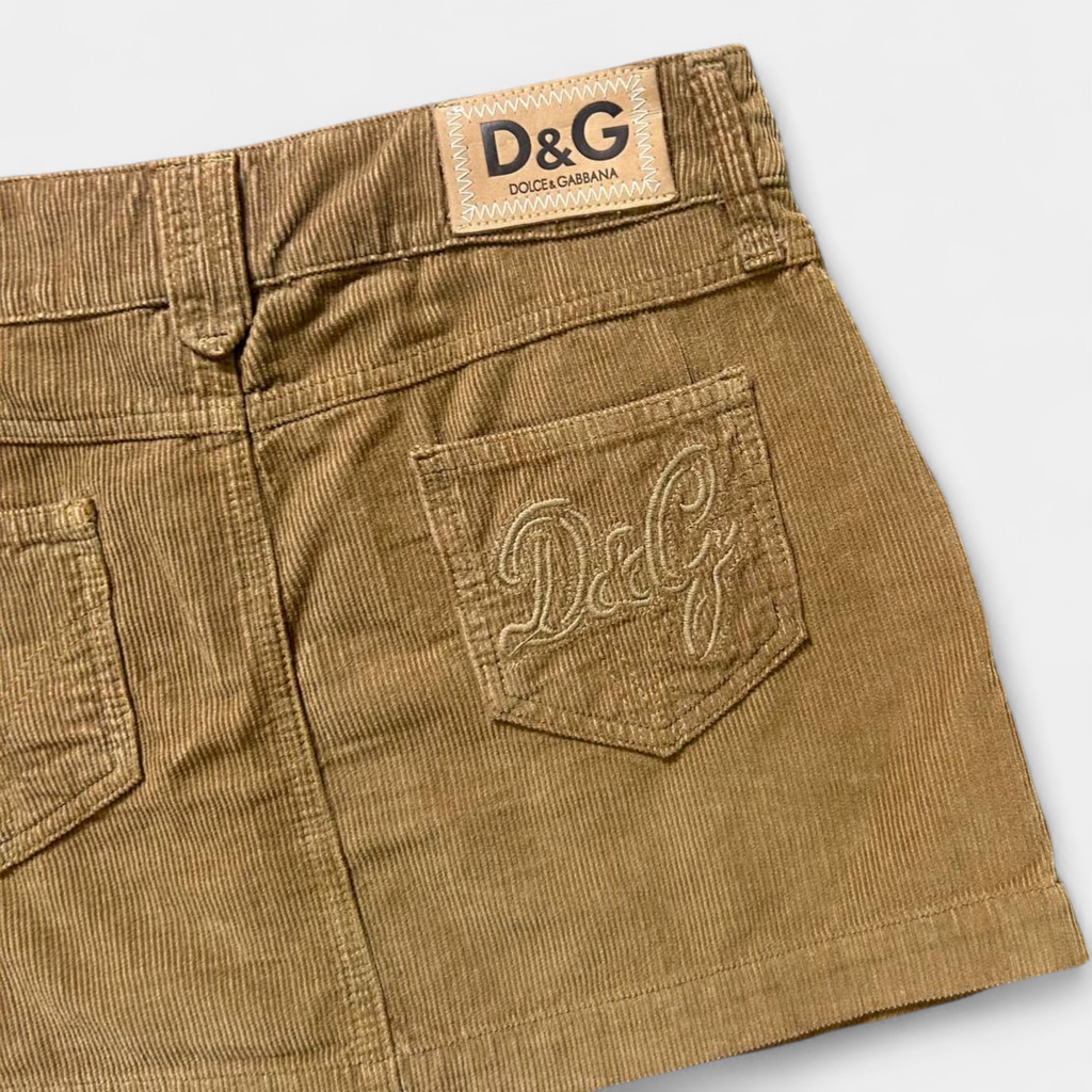 Dolce & Gabbana Corduroy Skirt