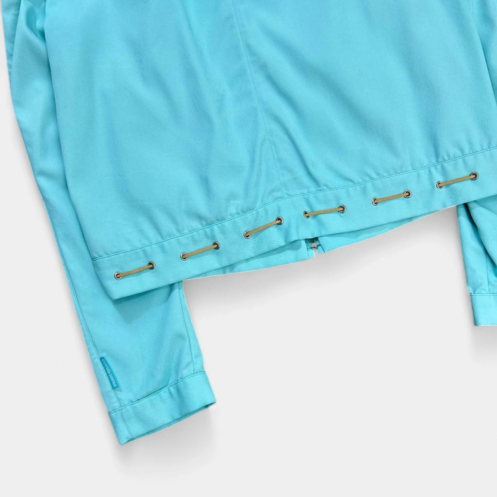 Gianfranco Ferré 2000's Blue Nylon Jacket