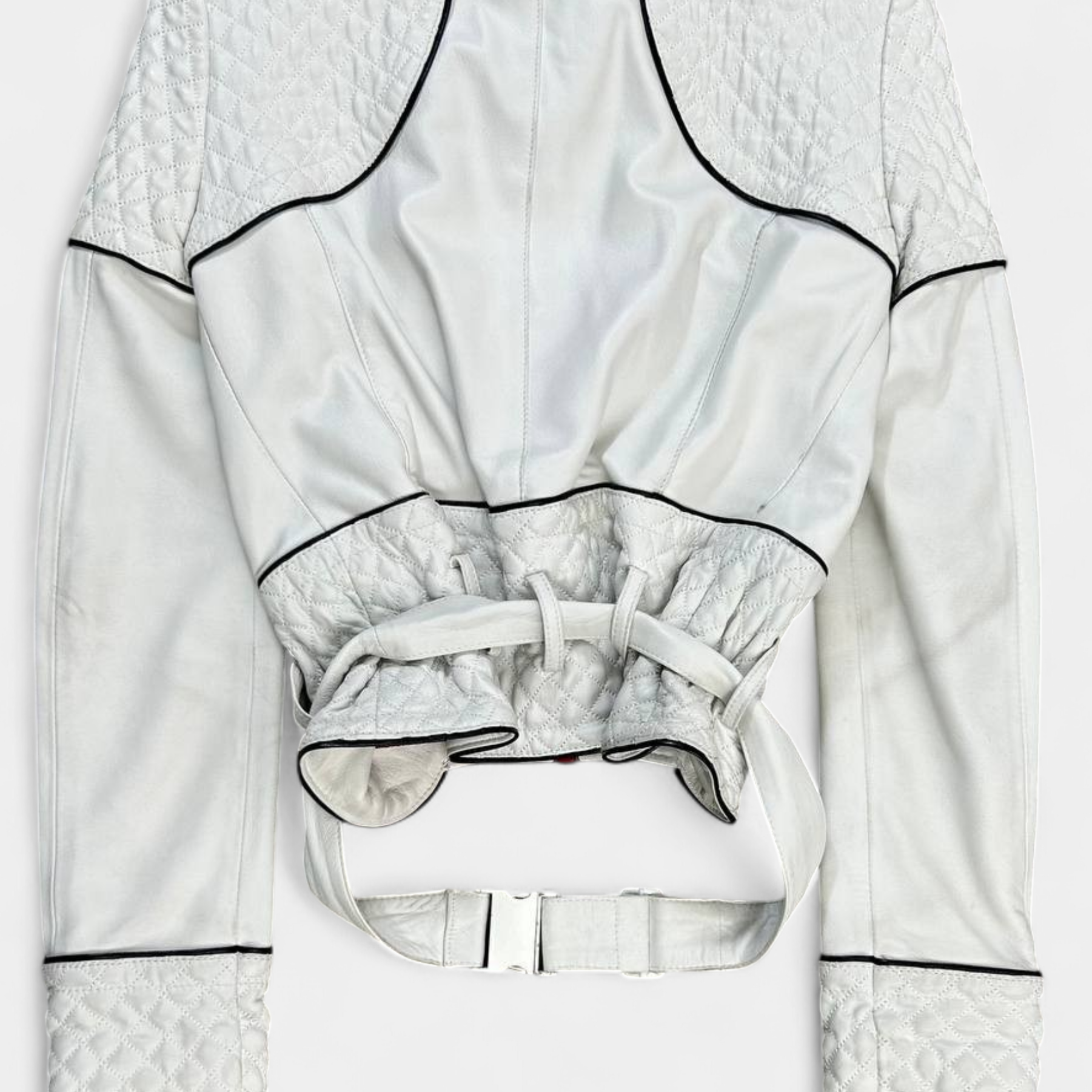 Dolce & Gabbana Leather Biker Jacket