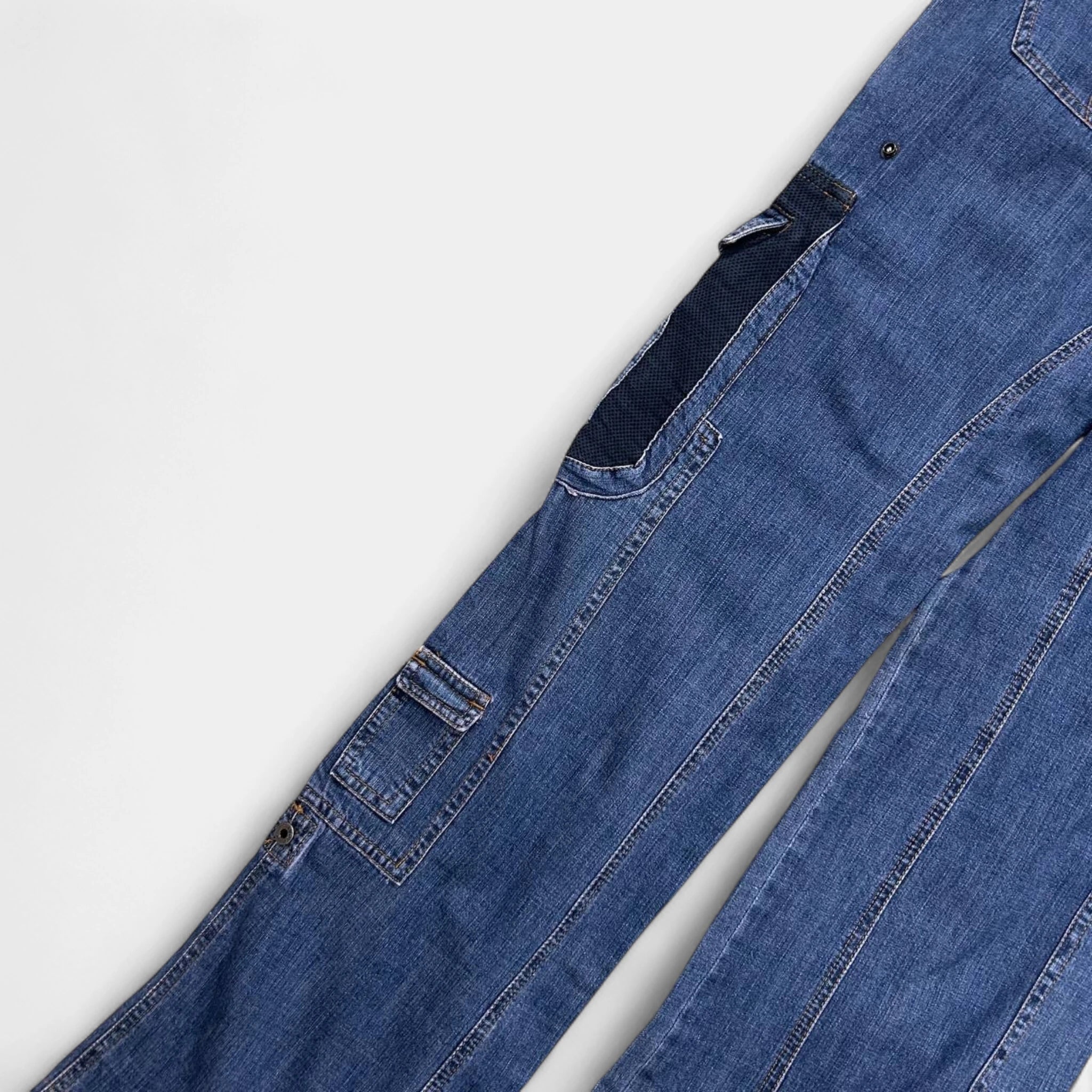 Dolce & Gabbana Cargo Blue Denim Pants