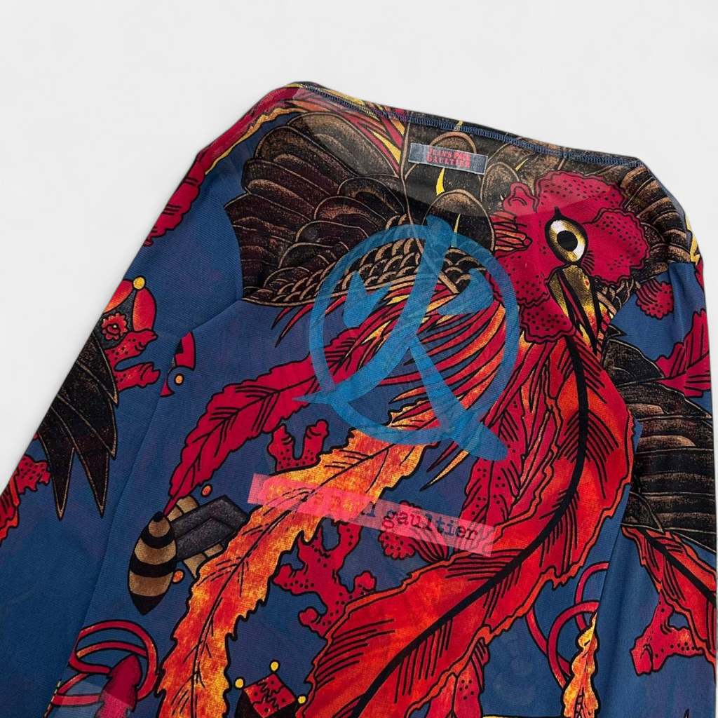 Jean Paul Gaultier Japanese Style Graphic Longsleeve