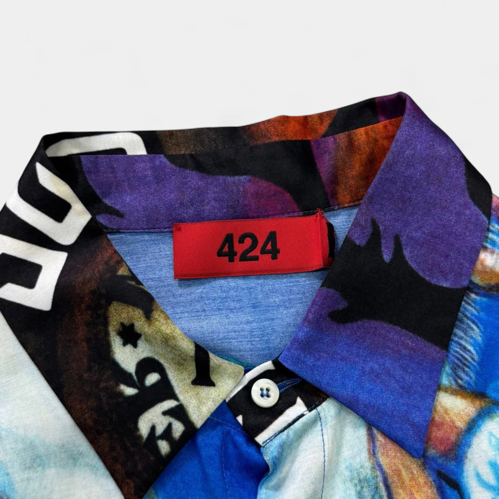 424 "Behold A Pale Horse" Graphic Shirt