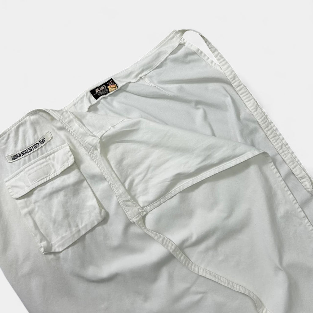 Jean Paul Gaultier 2000s Cargo White Skirt