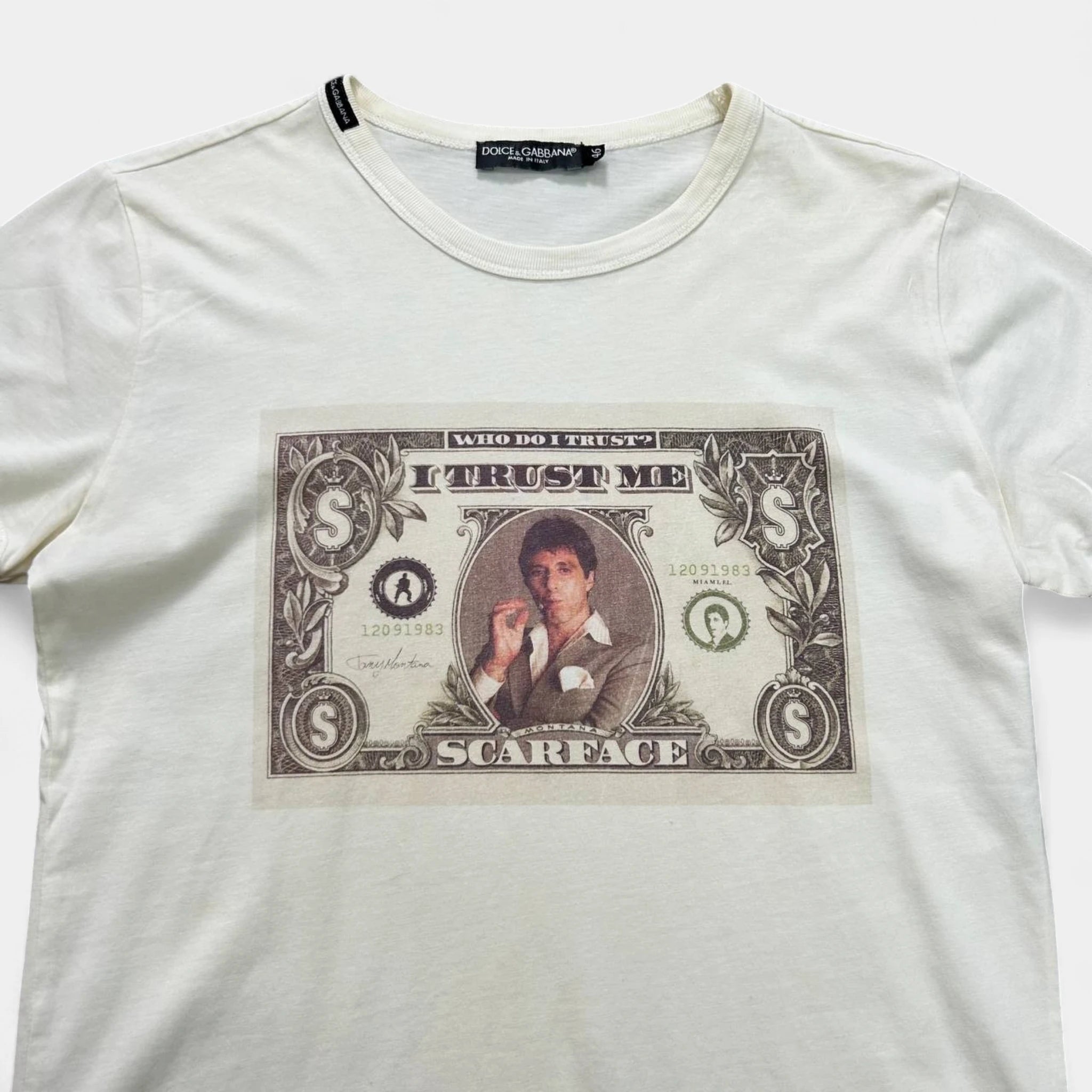 Dolce & Gabbana x Scarface Vintage FW03 Graphic T-Shirt
