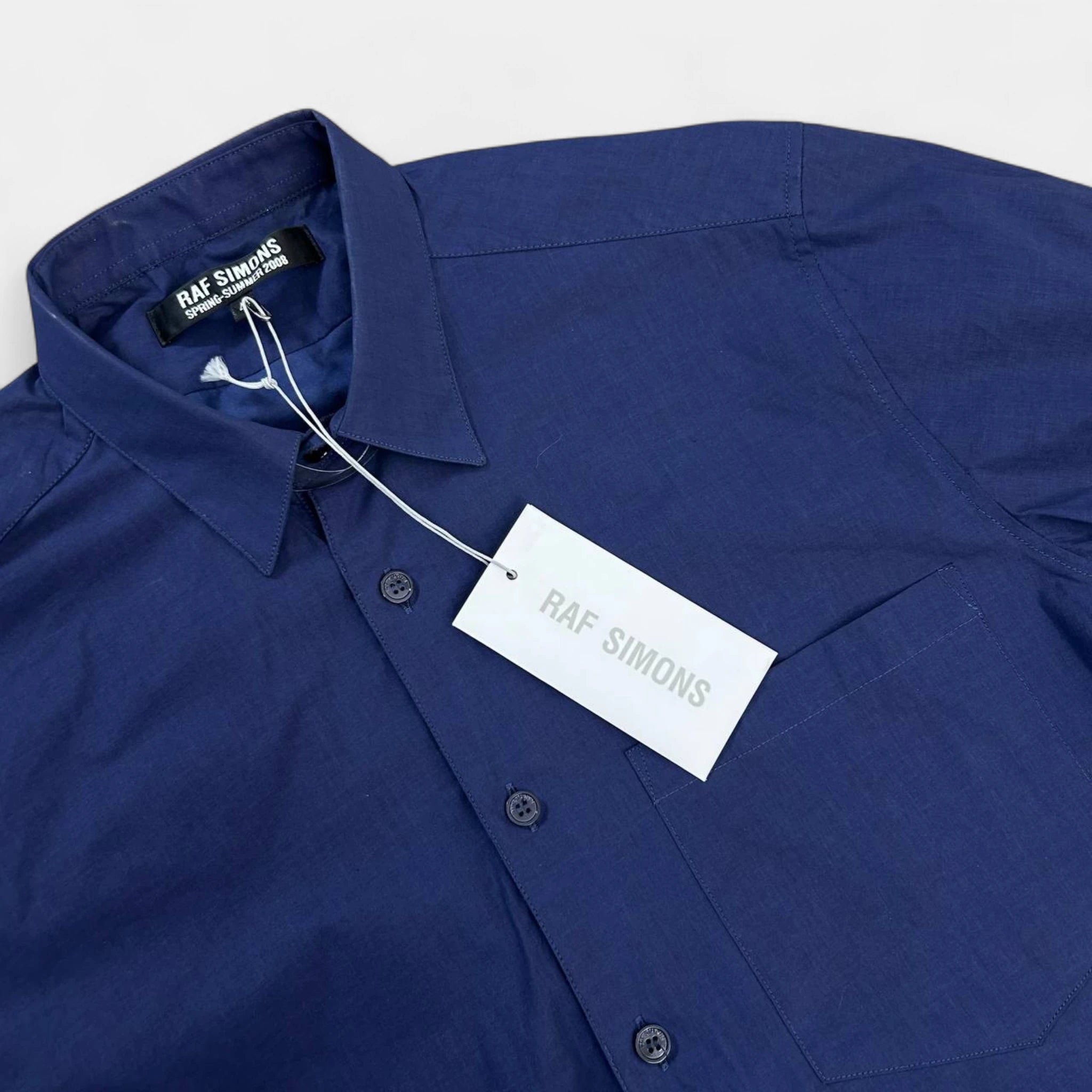 Raf Simons 2008 Navy Sport Shirt