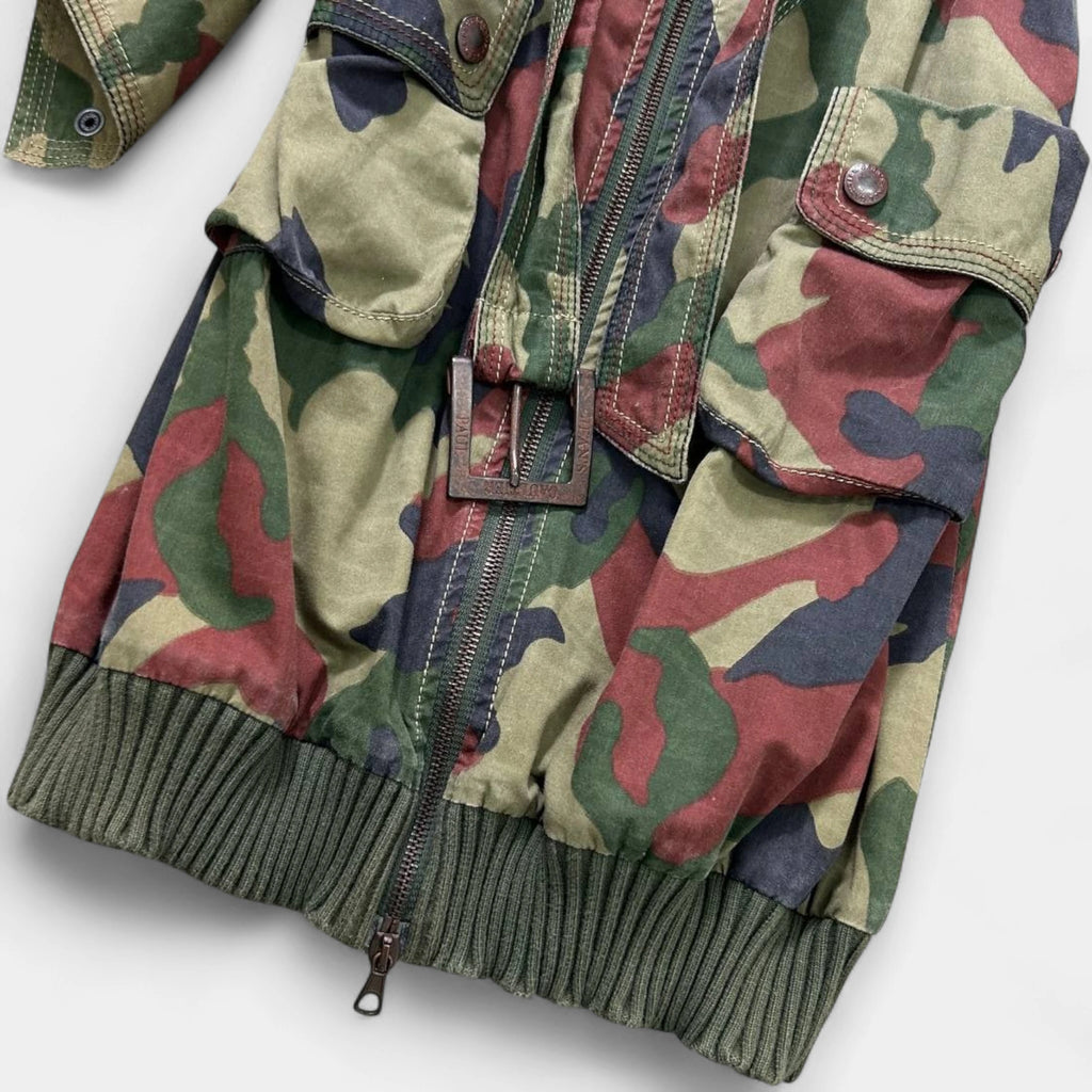 Jean Paul Gaultier Jean's 2000s Cargo Classic Camouflage Vest Dress