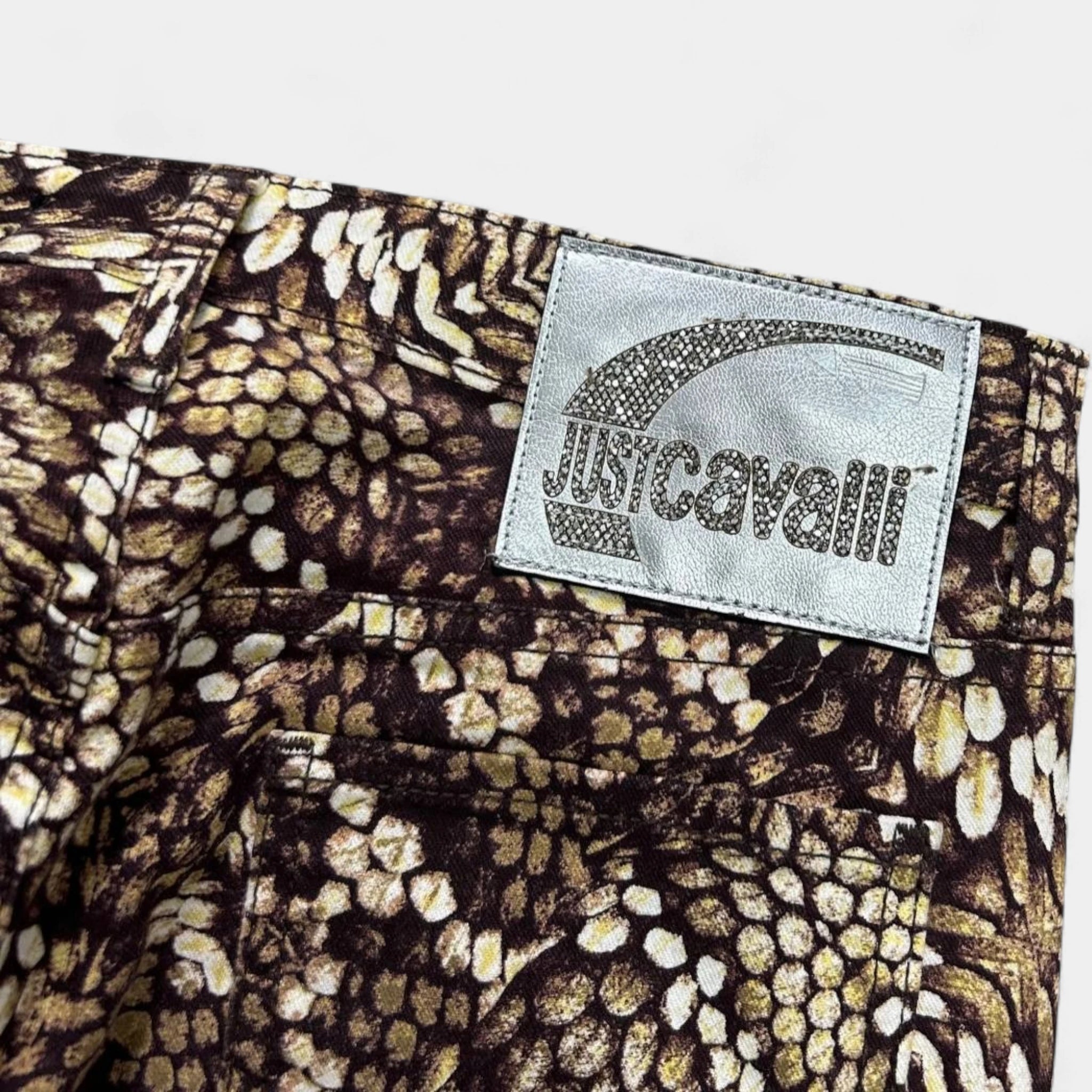 Just Cavalli Geometric Print Pants