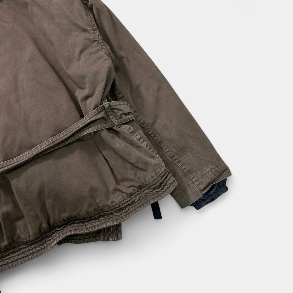 Prada Kimono Double Layer Green Jacket