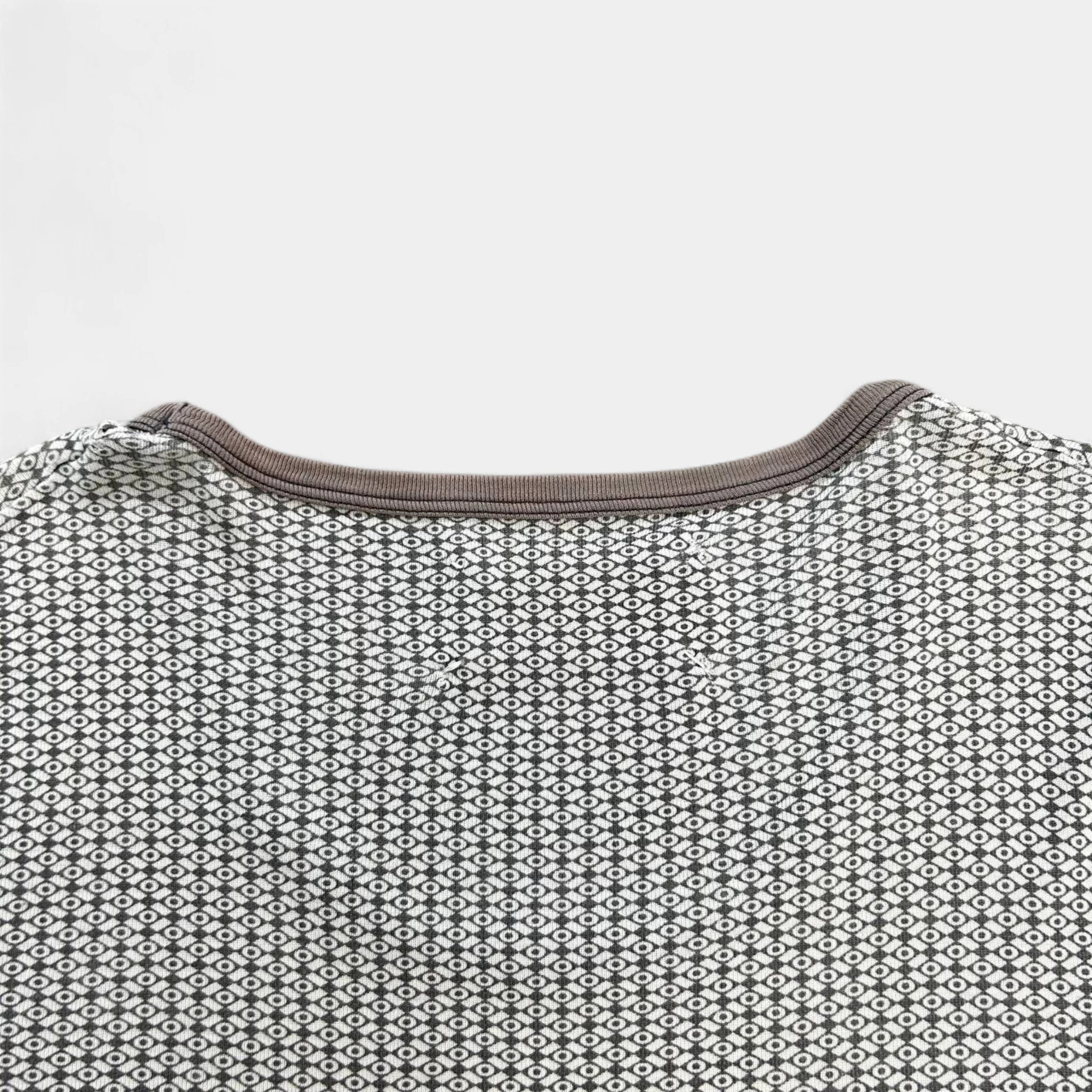 Maison Margiela MM10 Classic Brown Pattern T-Shirt