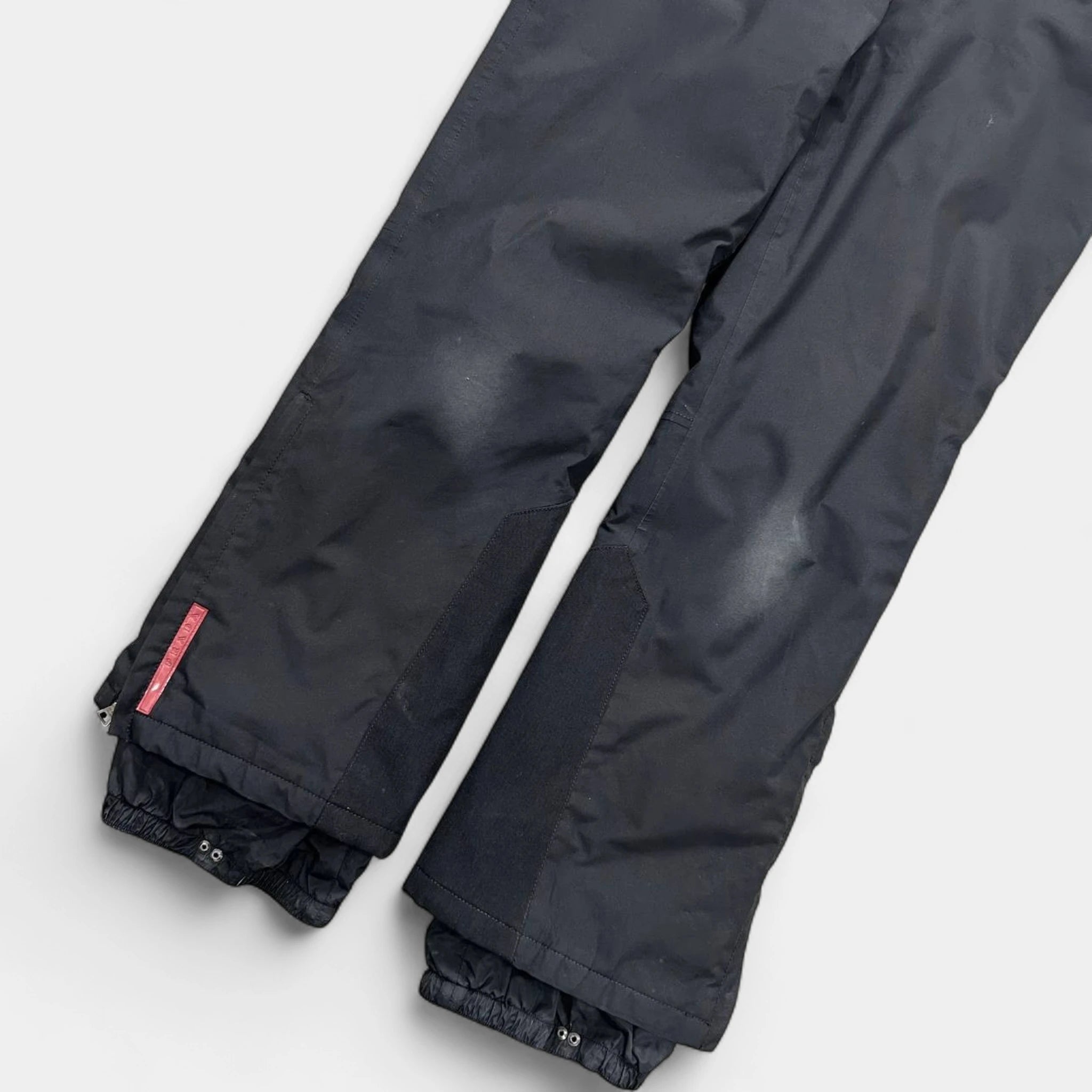 Prada 2000's Black Ski Pants