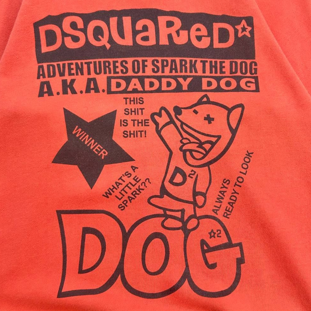 Dsquared2 "Dog" Graphic Crewneck