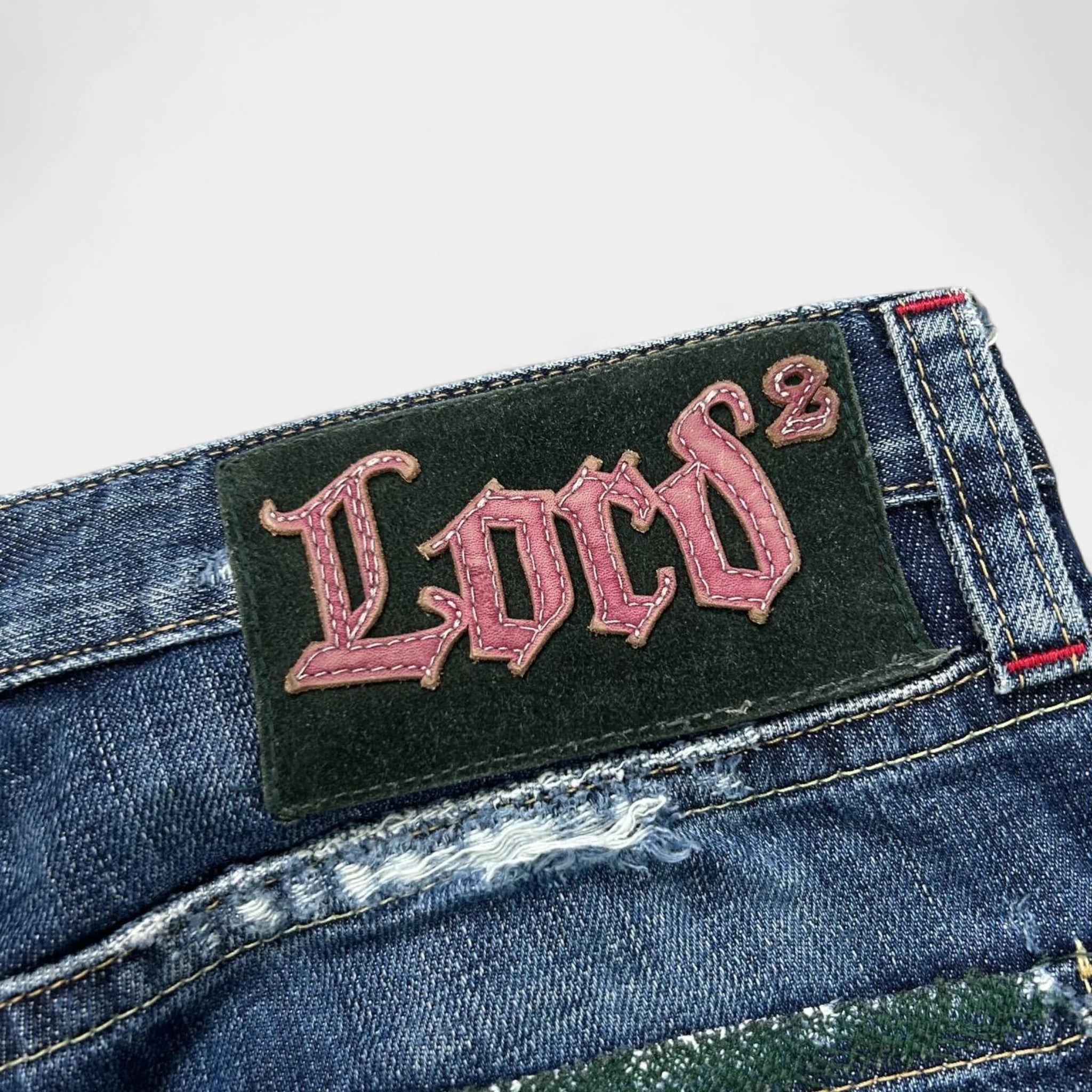 Dsquared2 "Lord2" Straight Leg Denim Pants