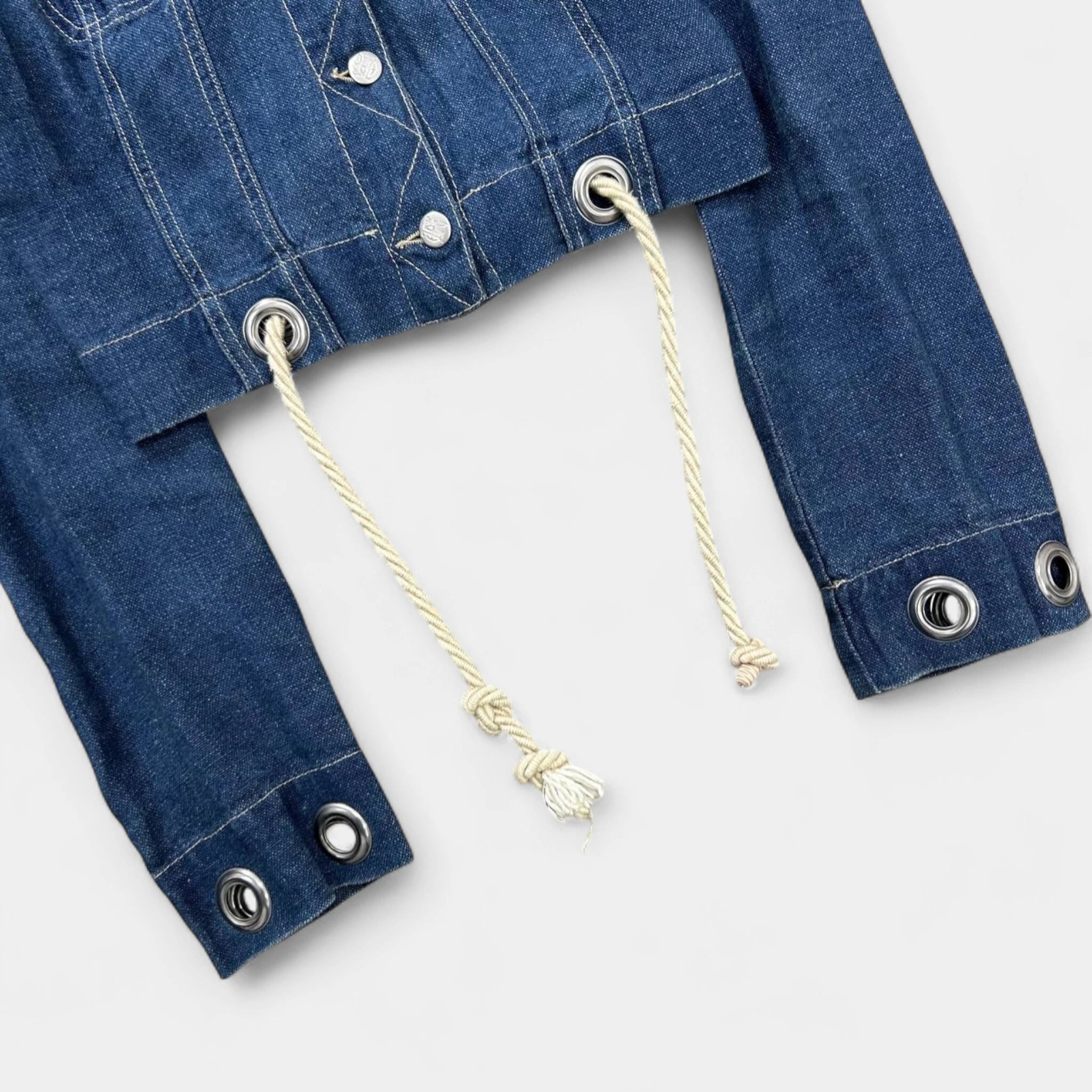 Jean Paul Gaultier 90's Rope Denim Jacket