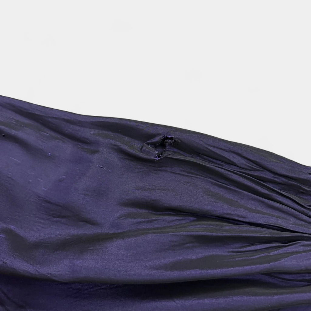 Thierry Mugler 1990s Iridescent Purple Bomber Jacket