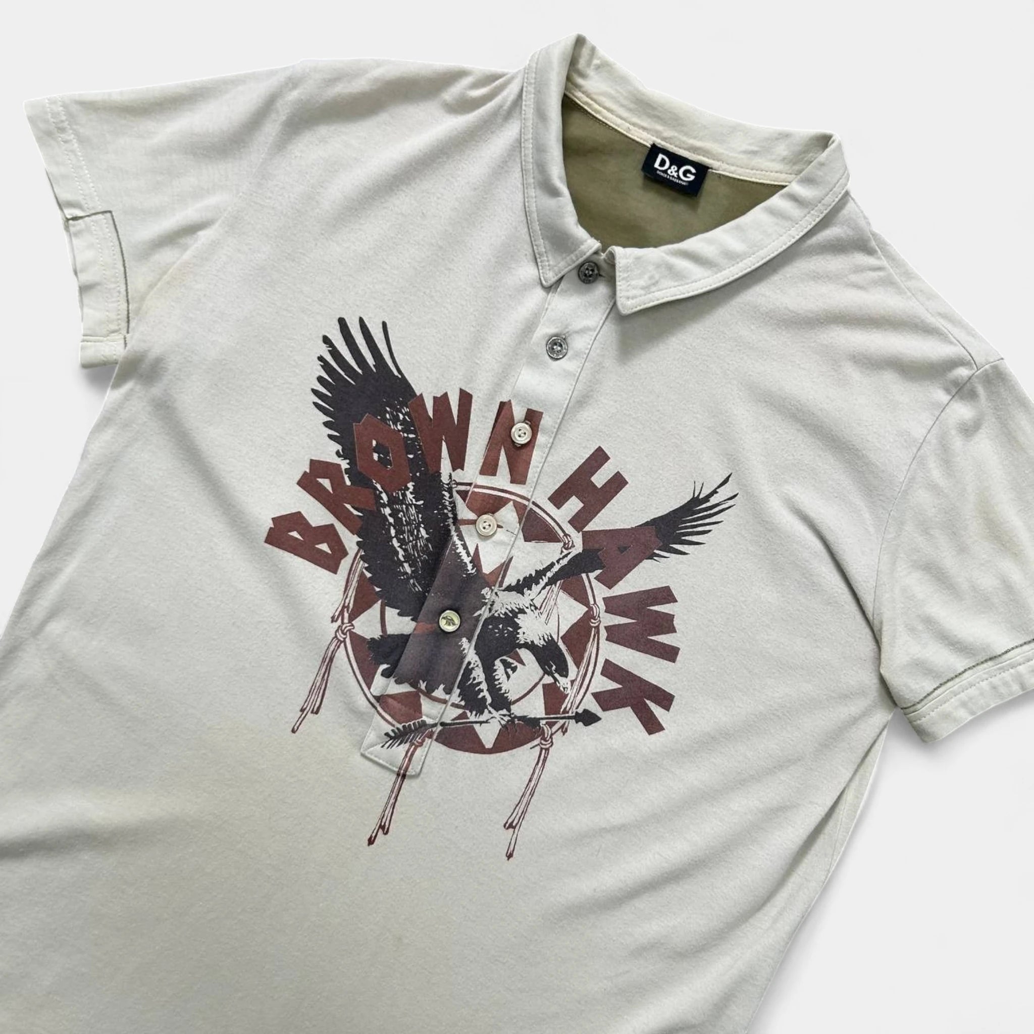 Dolce & Gabbana 2000s Graphic Polo