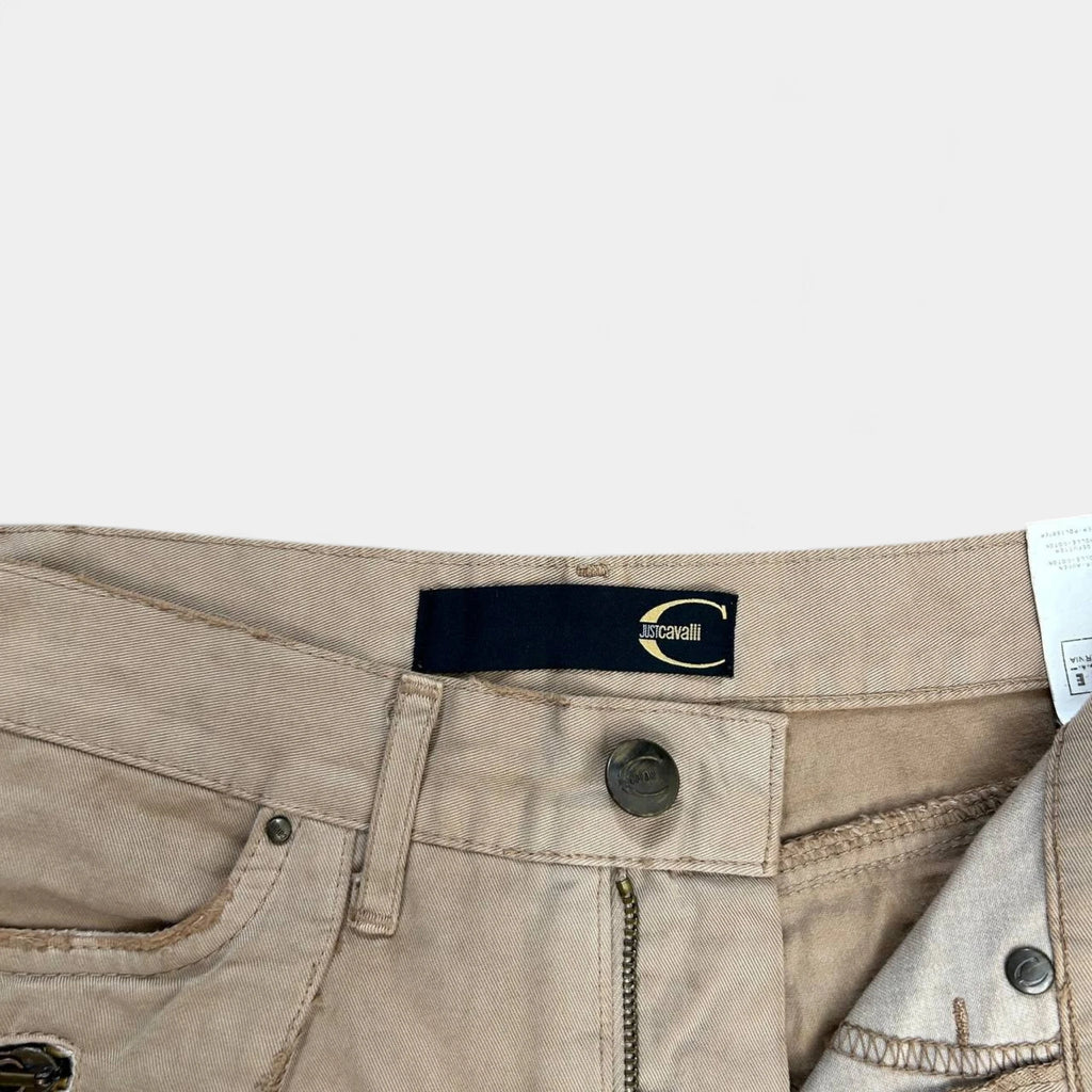 Cavalli Vintage Multi-pocket Skirt