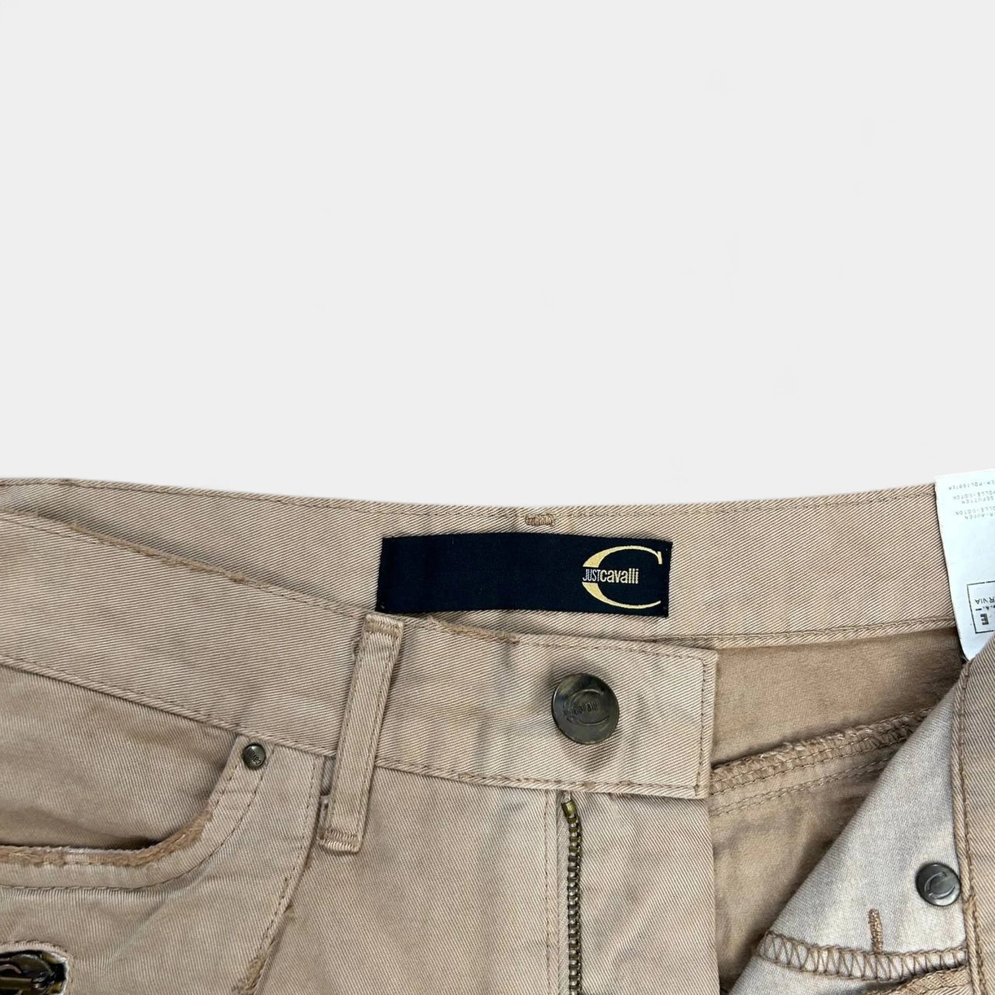 Cavalli Vintage Multi-pocket Skirt