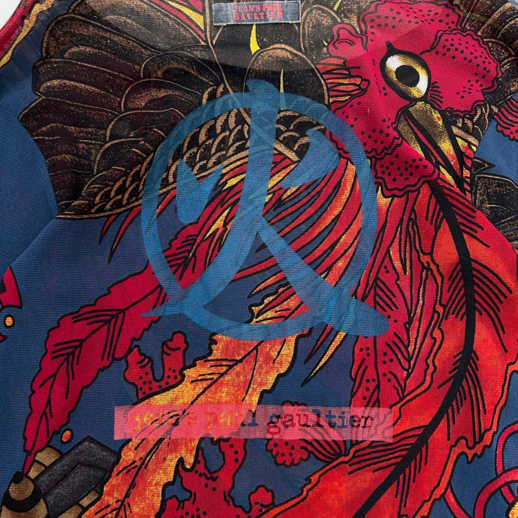 Jean Paul Gaultier Japanese Style Graphic Longsleeve