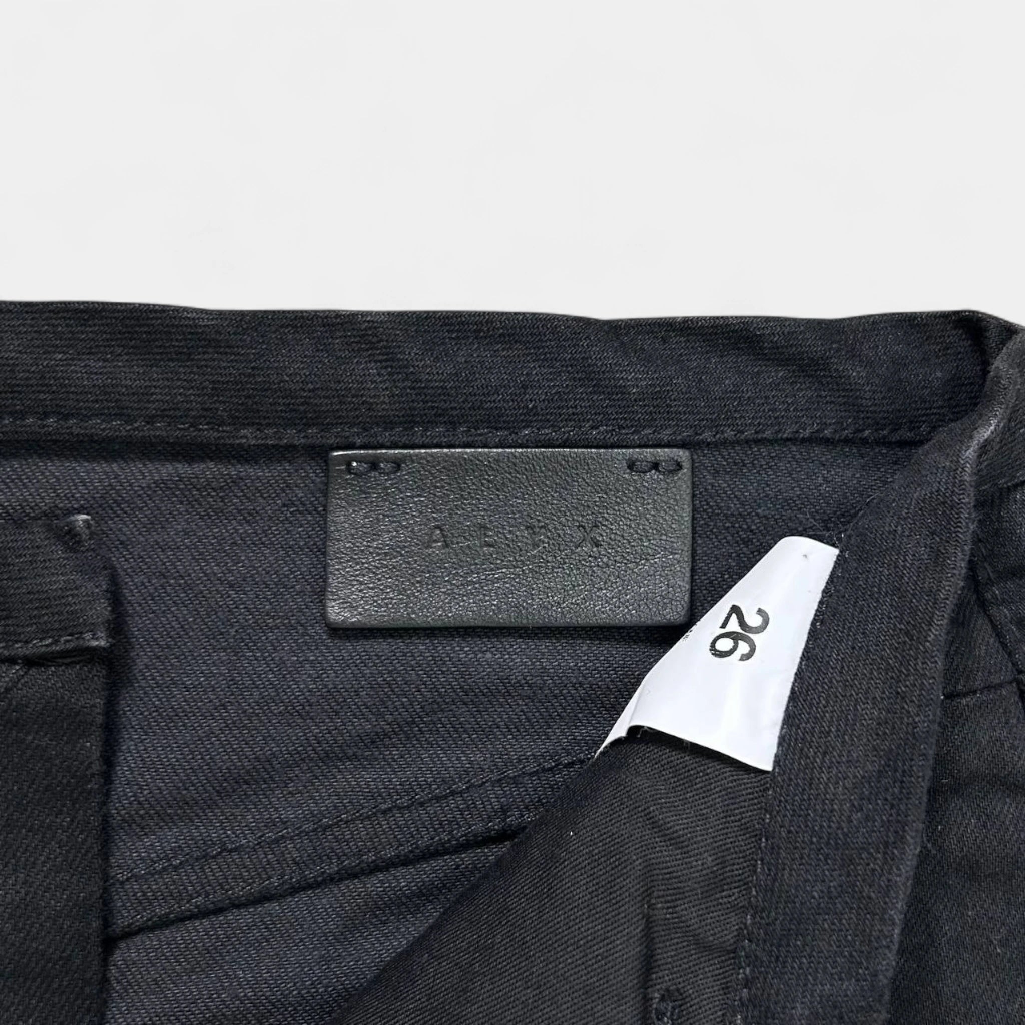 1017 Alyx 9SM Bondage Black Denim Pants