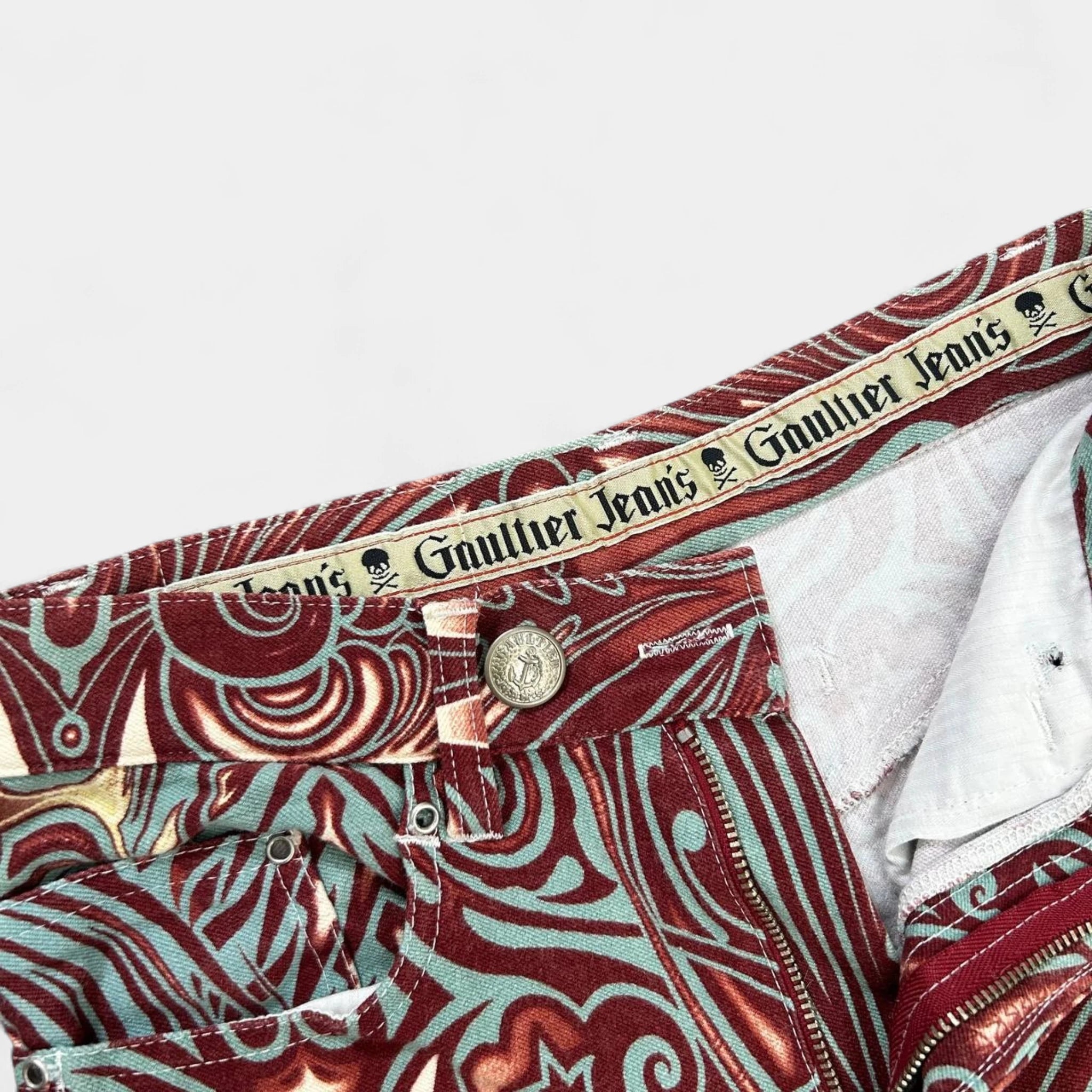 Jean Paul Gaultier 2000's Tribal Pattern Pants