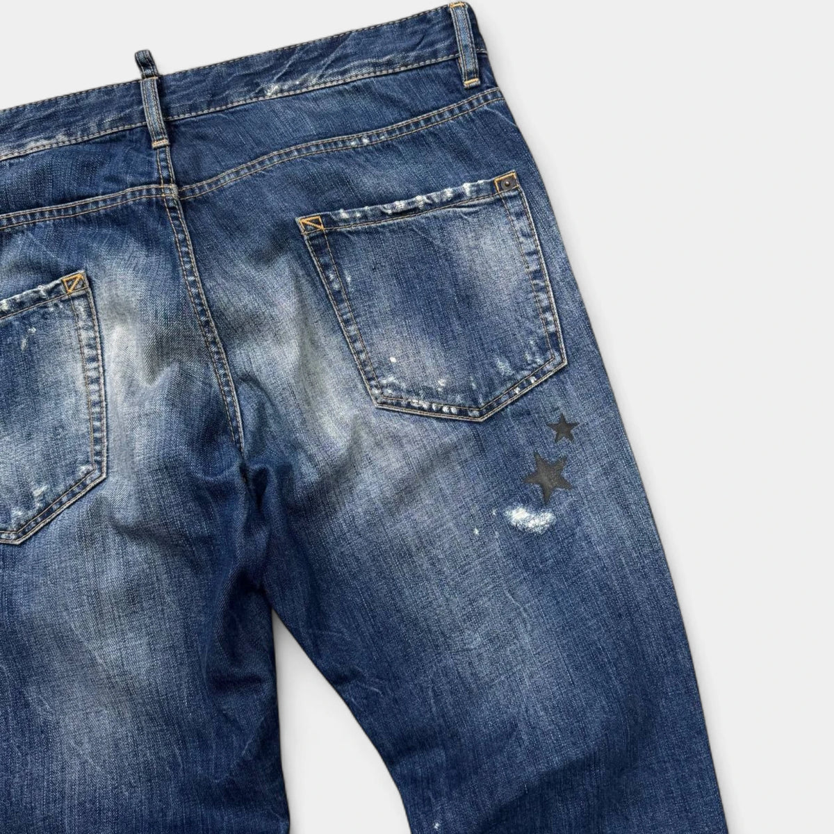 Dsquared2 2000s Eagle Distressed Jeans
