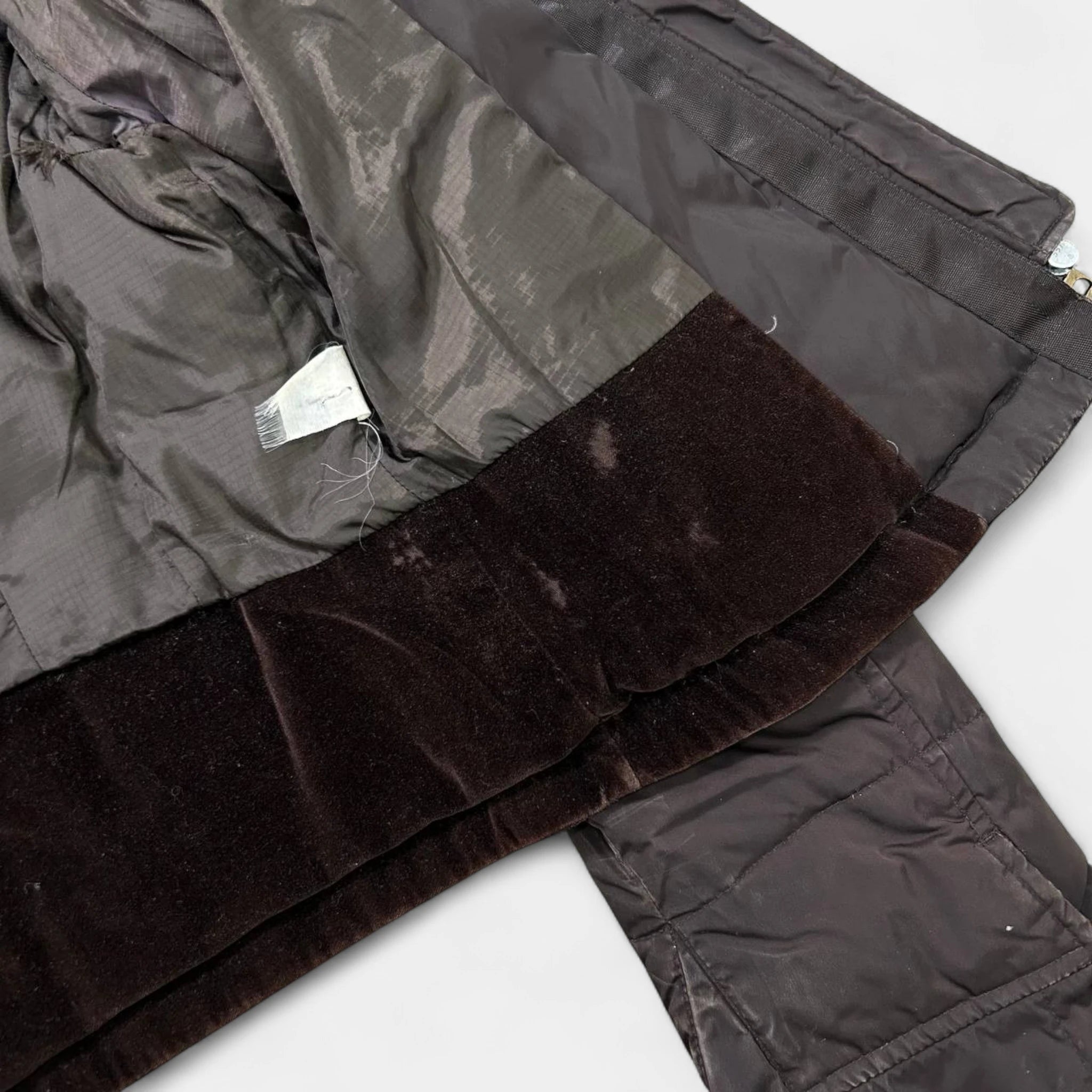Marithé + François Girbaud Parachute Brown Jacket