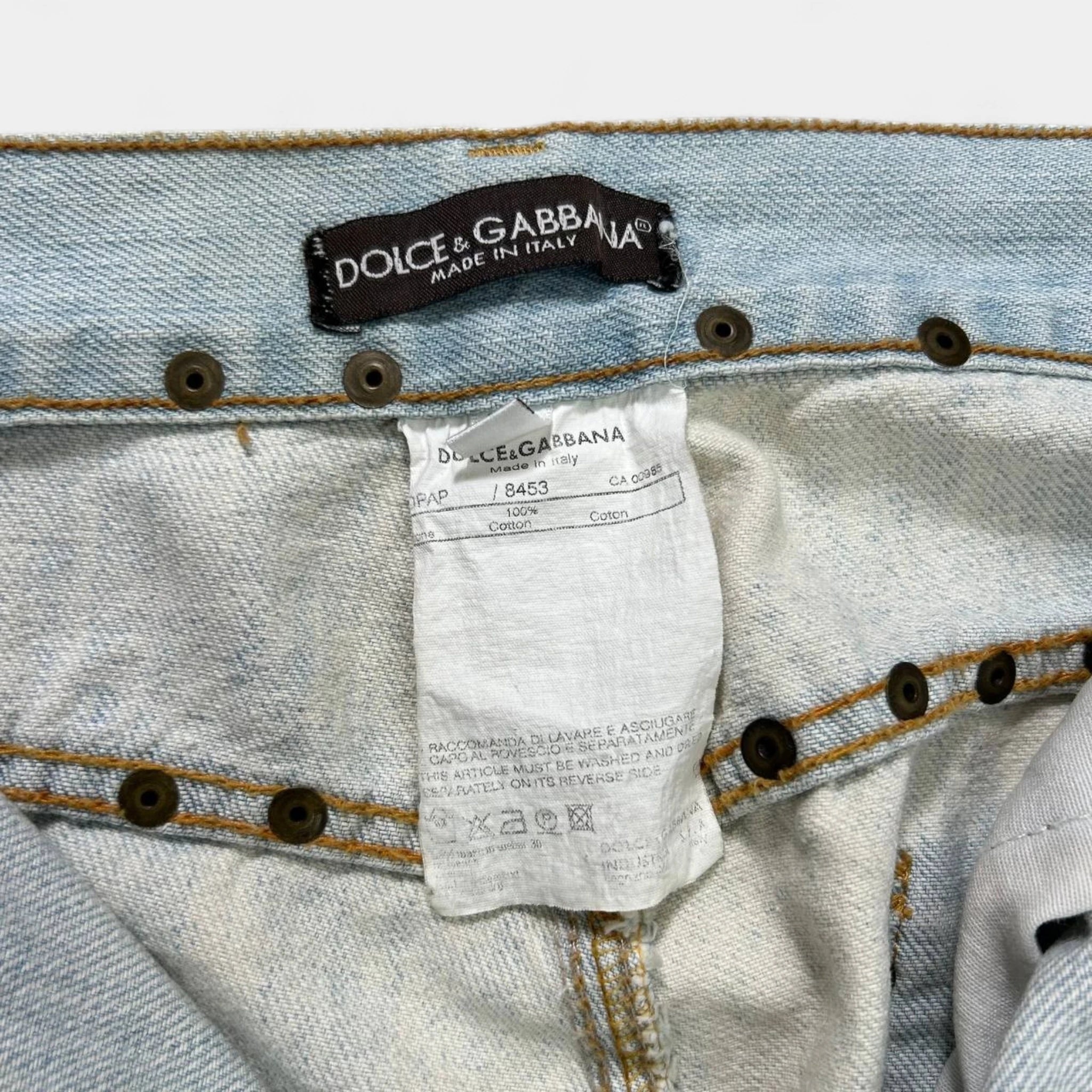 Dolce & Gabbana SS06 Honolulu Denim Jeans