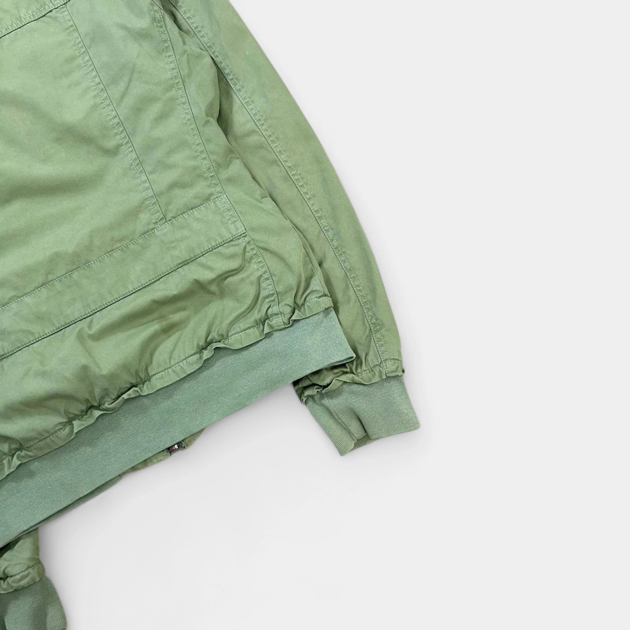 Dolce & Gabbana 2000's Cargo Green Bomber Jacket