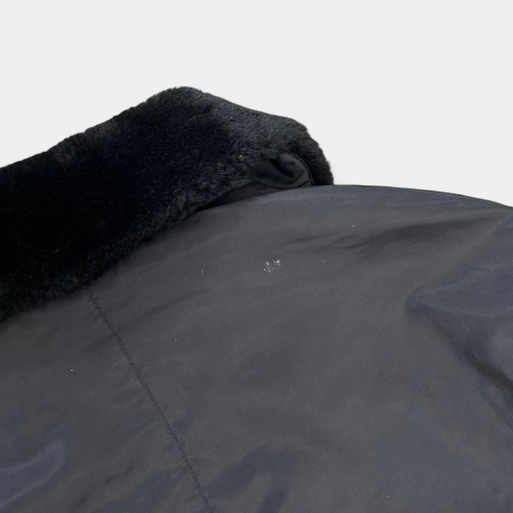 Dolce & Gabbana 2000s Cropped Fur Puffer Jacket