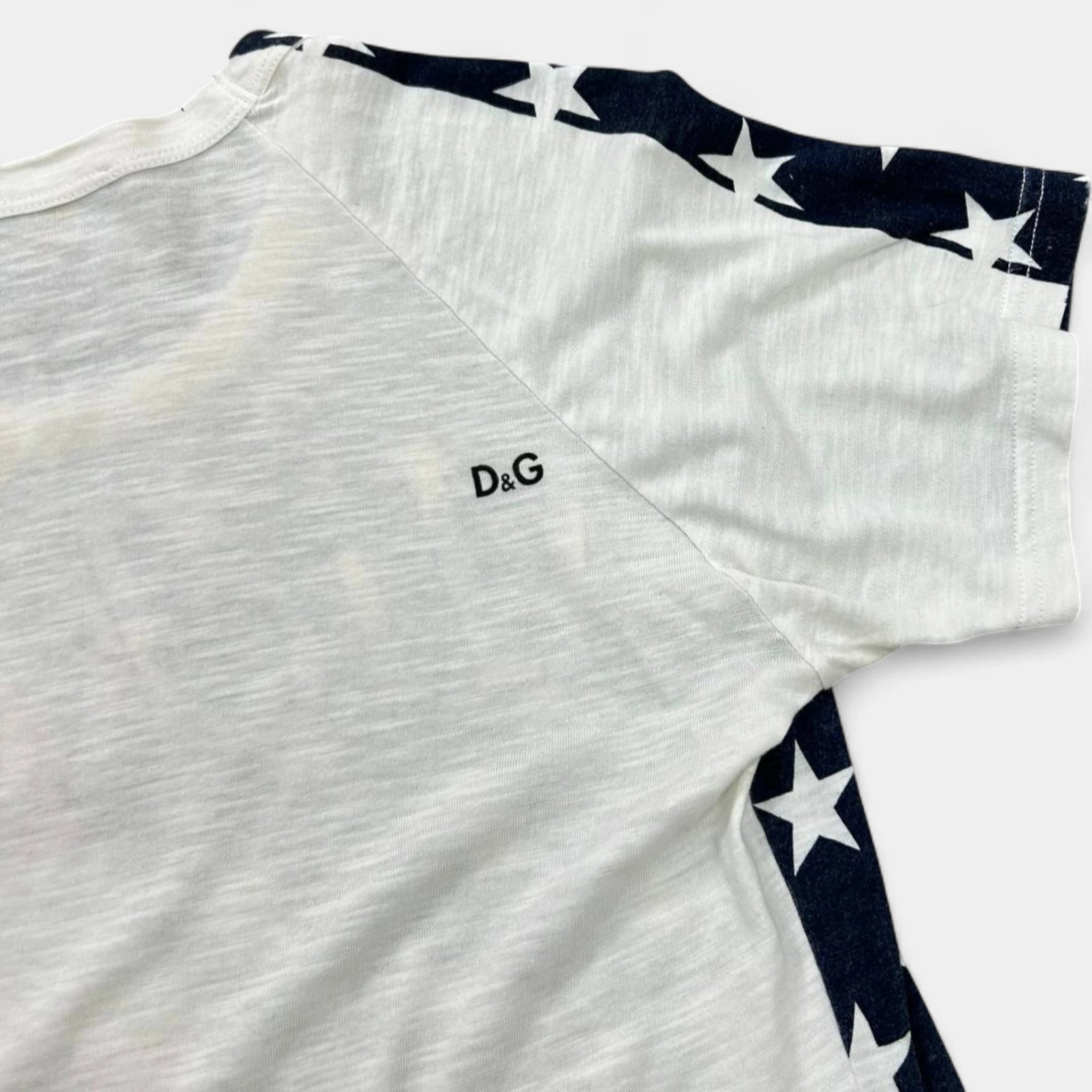 Dolce & Gabbana x Disney SS05 "Mickey '28" USA Flag Tee