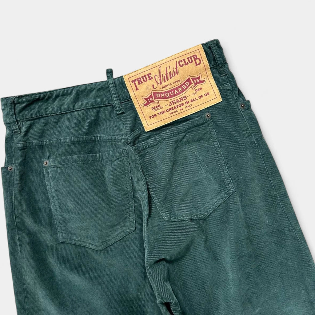 Dsquared2 Green Corduroy Set