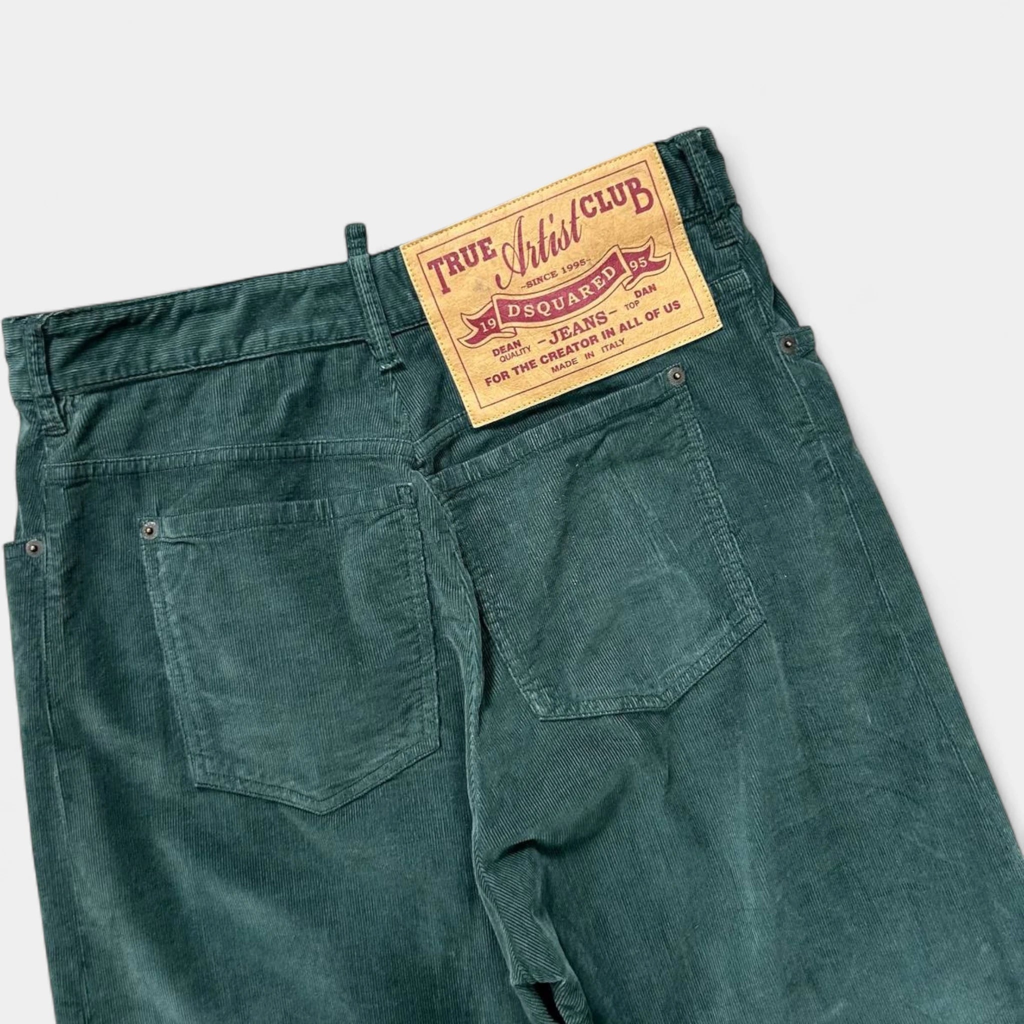 Dsquared2 Green Corduroy Set
