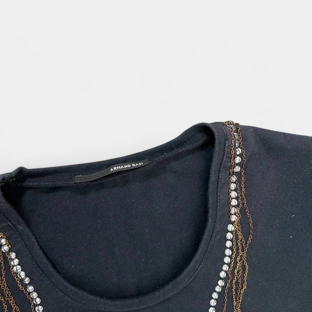 Armand Basi Rhinestone Chains Tee