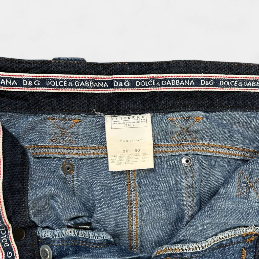 Dolce & Gabbana 2003 Cargo Denim Jeans