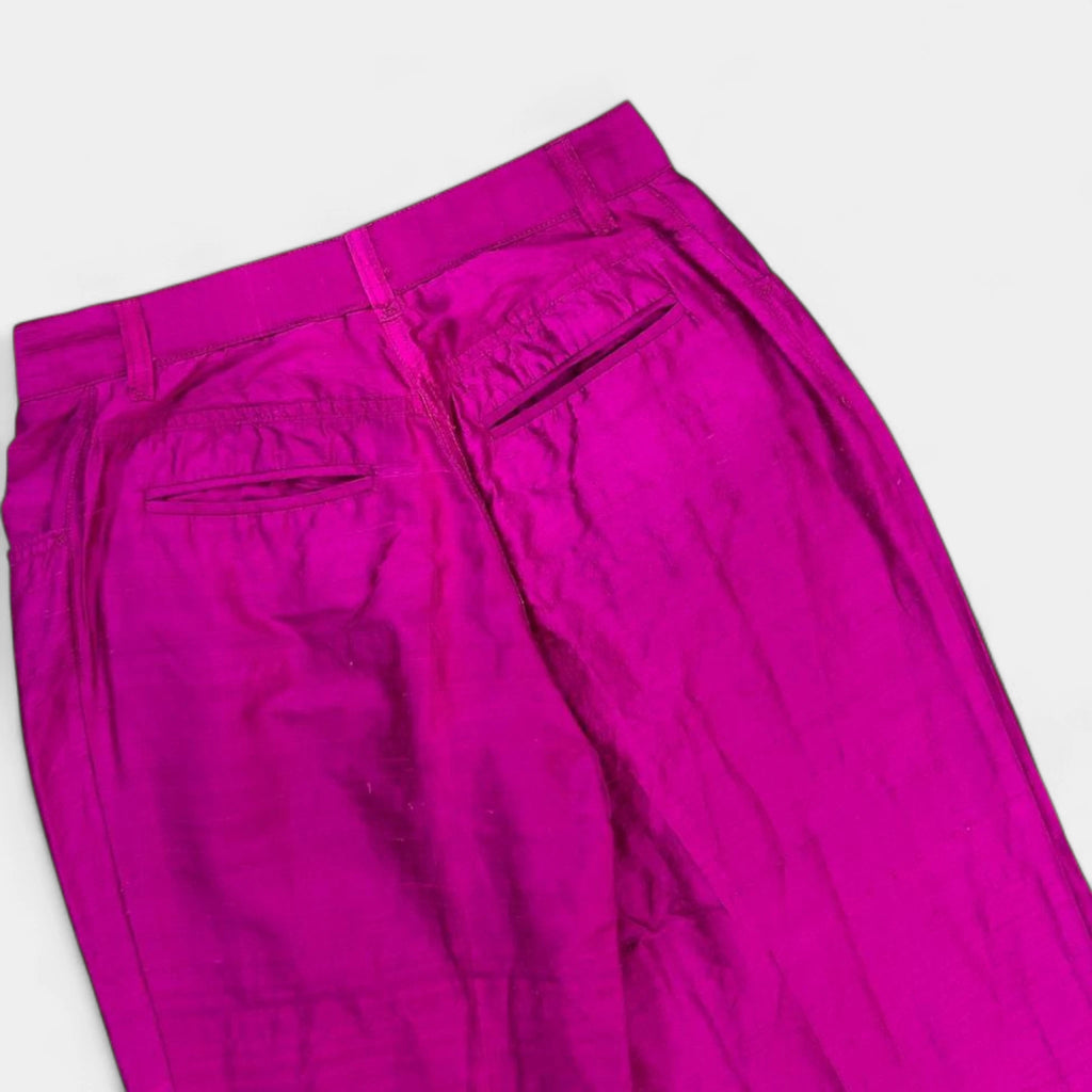 Dolce & Gabbana 2000's Pink Silk Pants