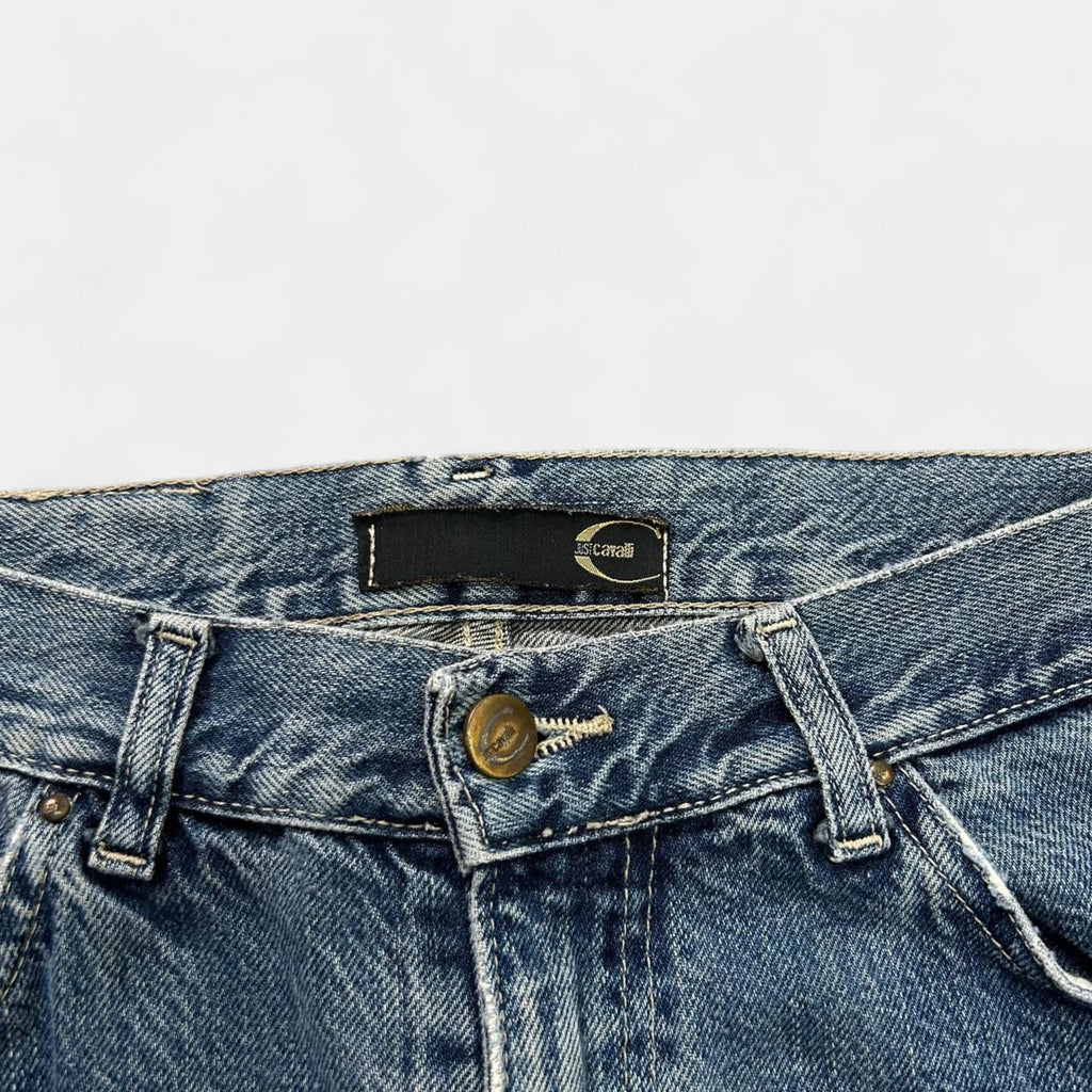 Just Cavalli Vintage Distressed Denim Pants