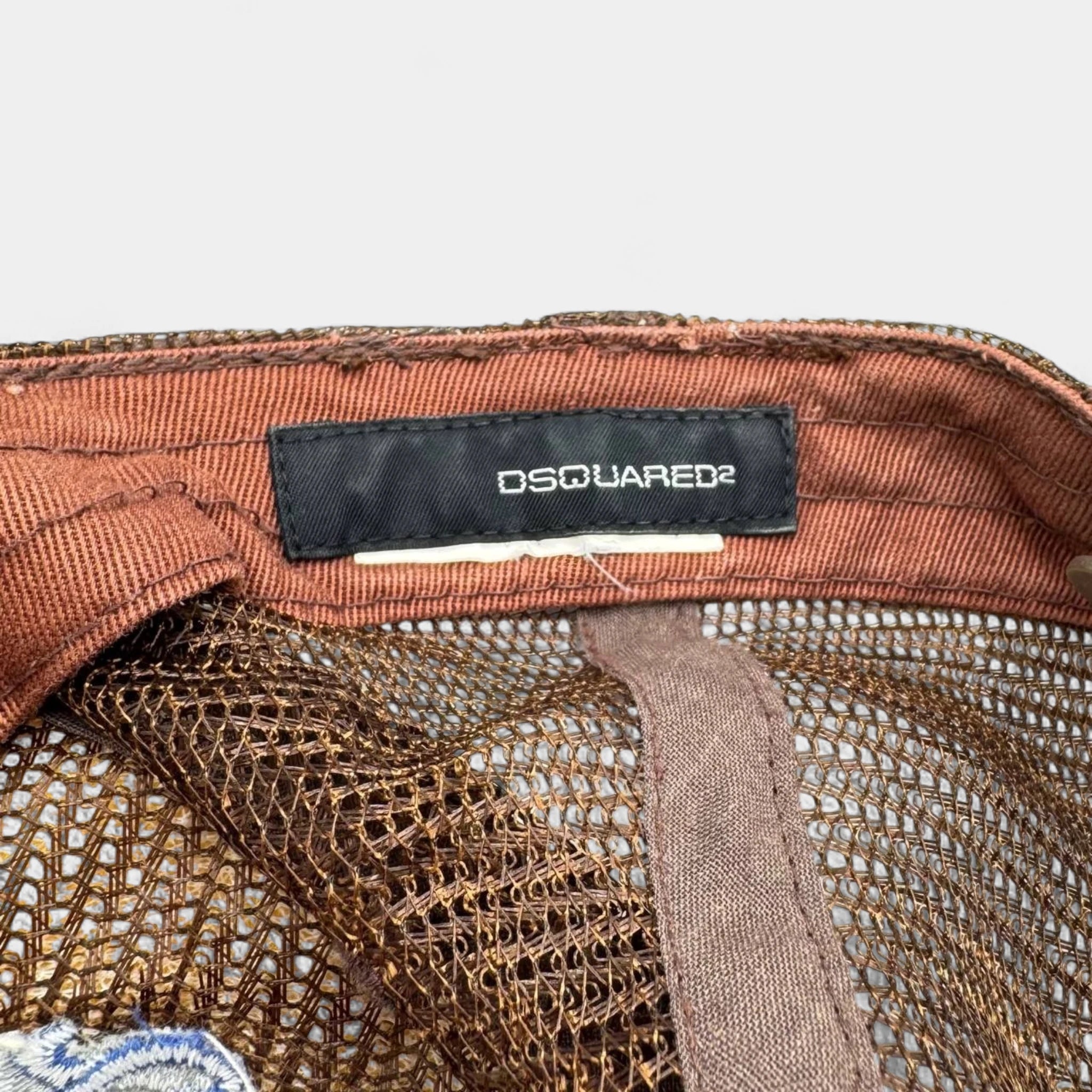 Dsquared2 2000s Embroidered Trucker Cap