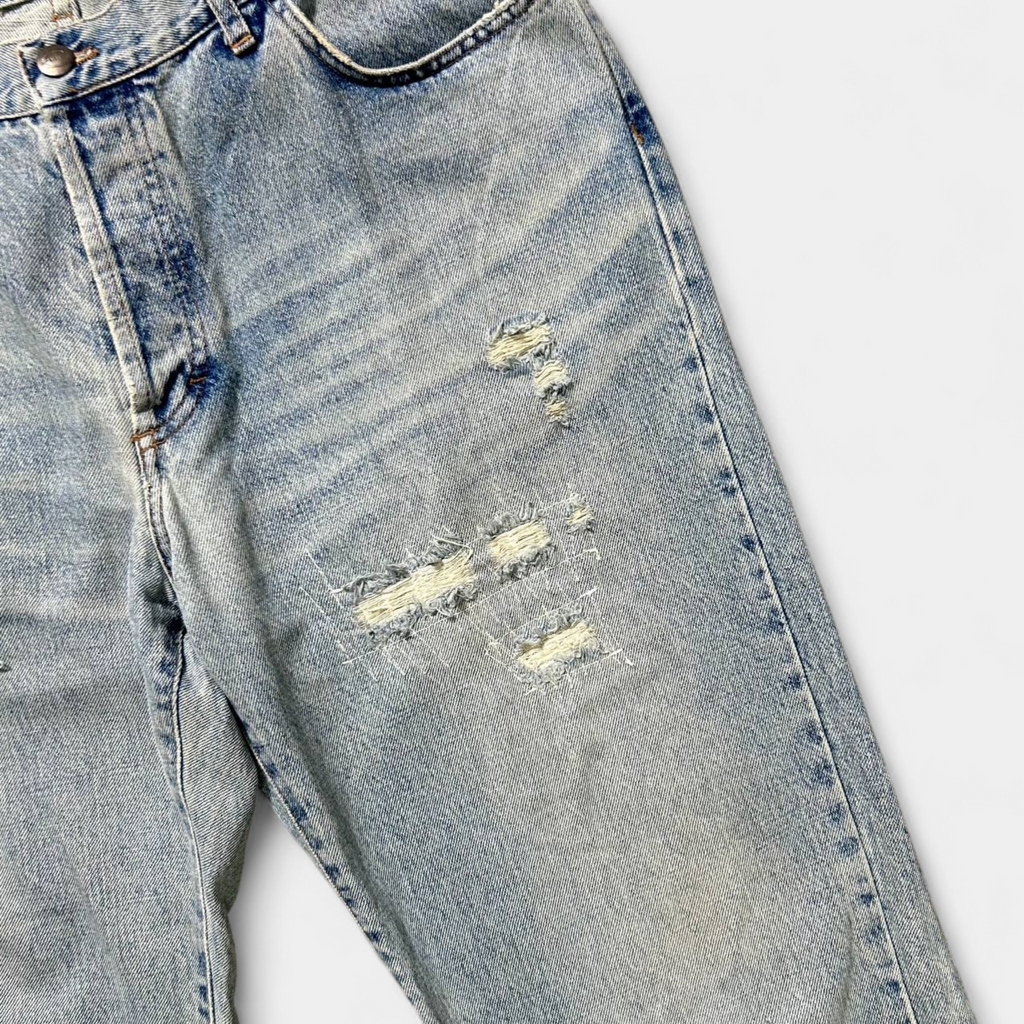 Cavalli Distressed Baggy Jeans