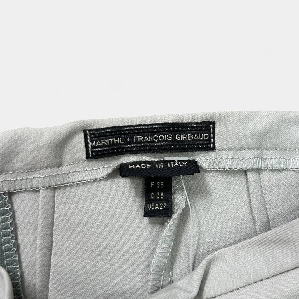 Marithé + François Girbaud Nylon Straight Leg Pants