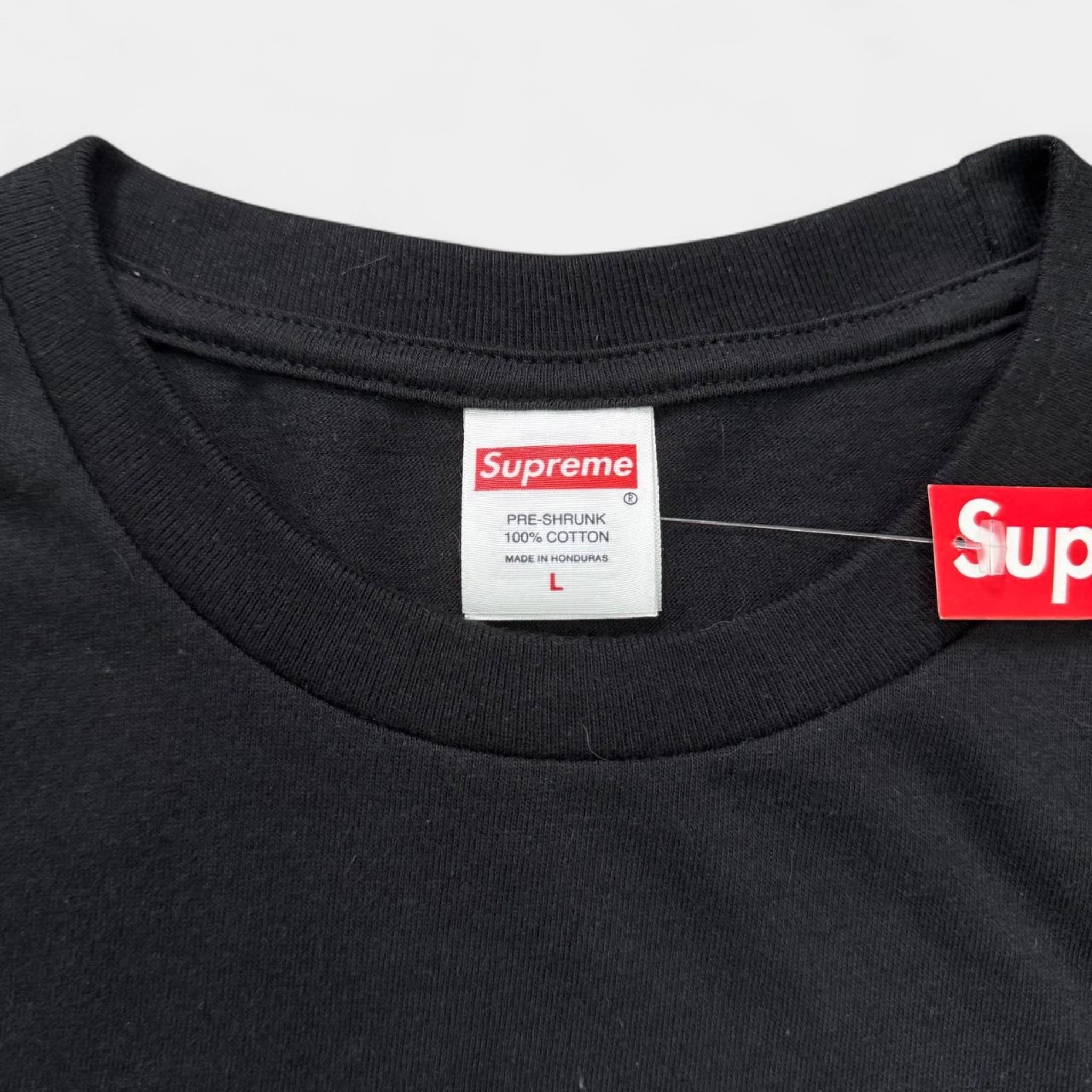 Supreme SS26 Arabic Box Logo Black T-Shirt
