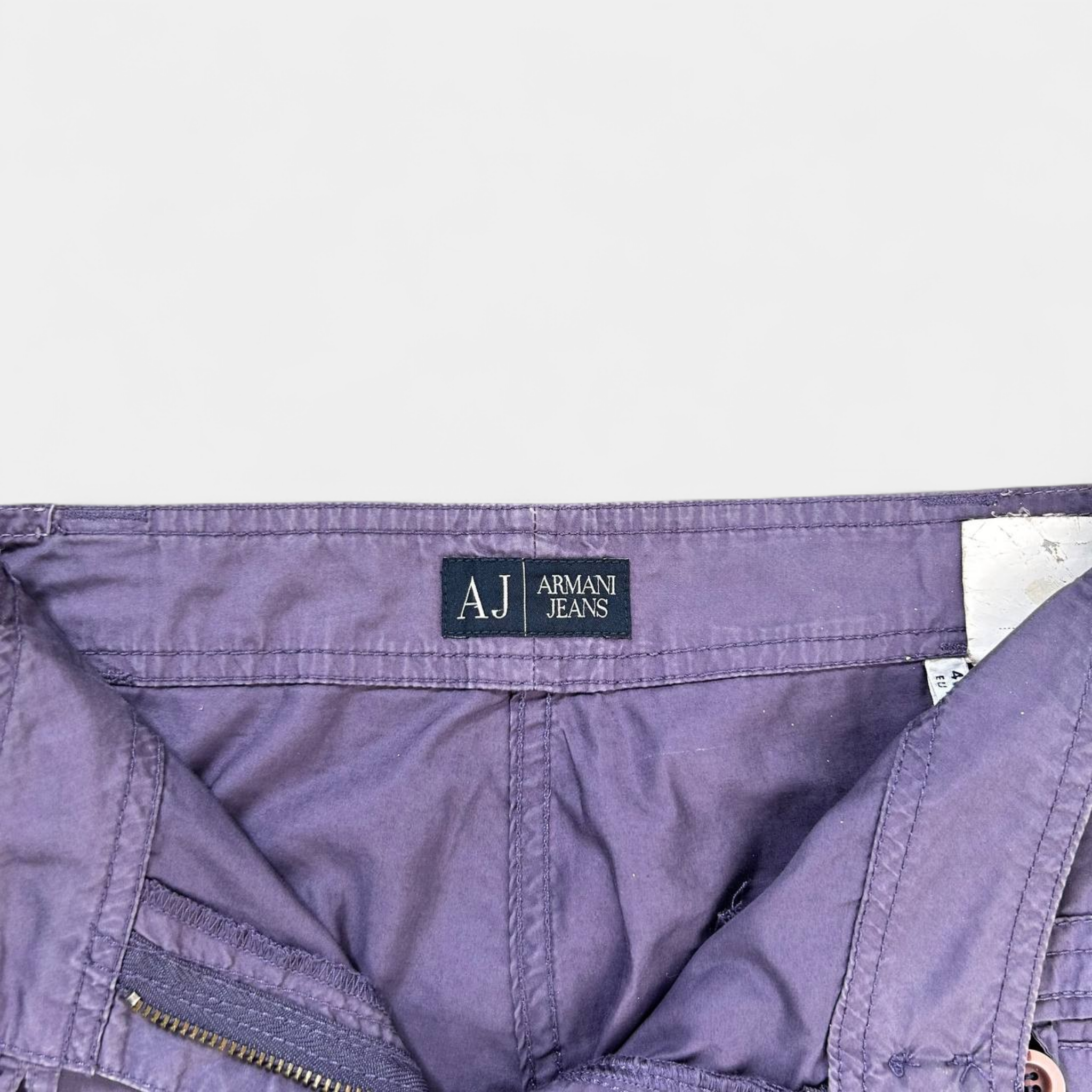 Armani Jeans 2000's Cargo Purple Pants