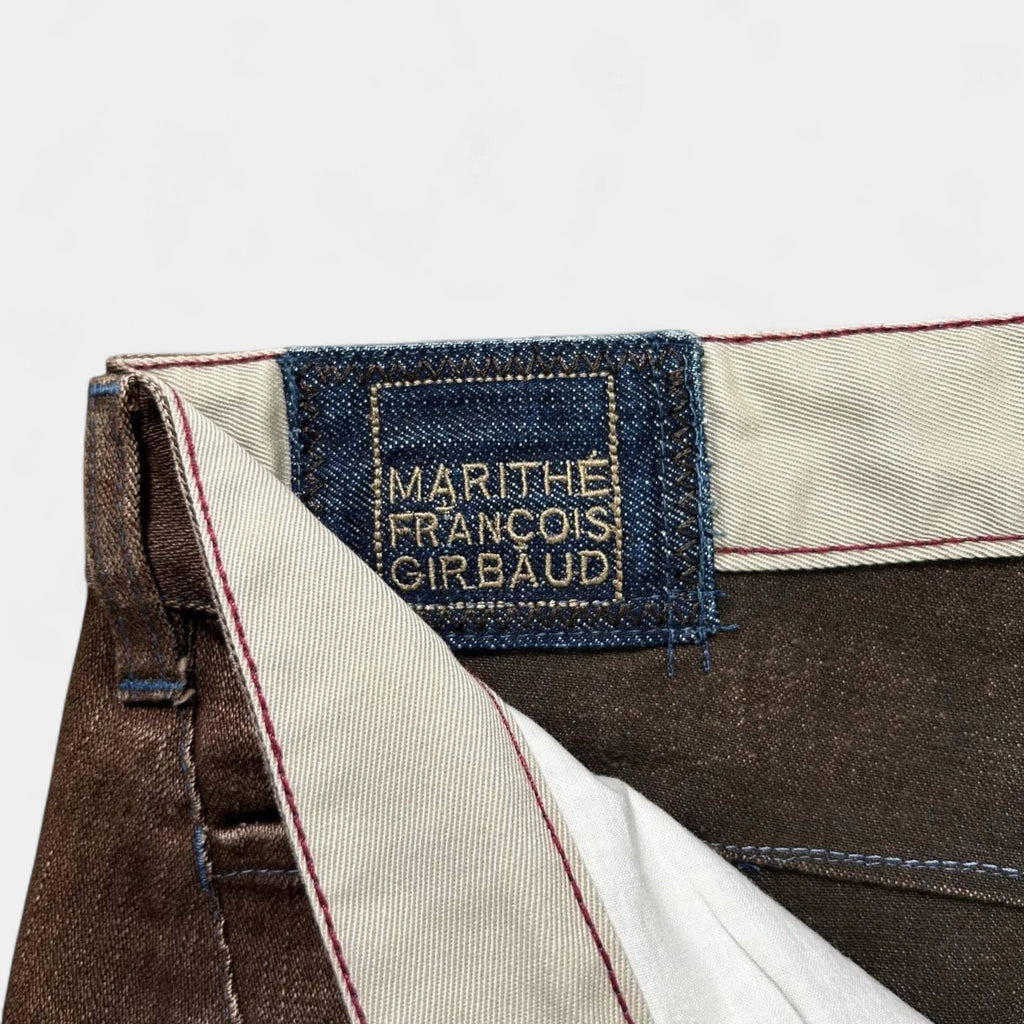 Marithé + François Girbaud Brown Pants