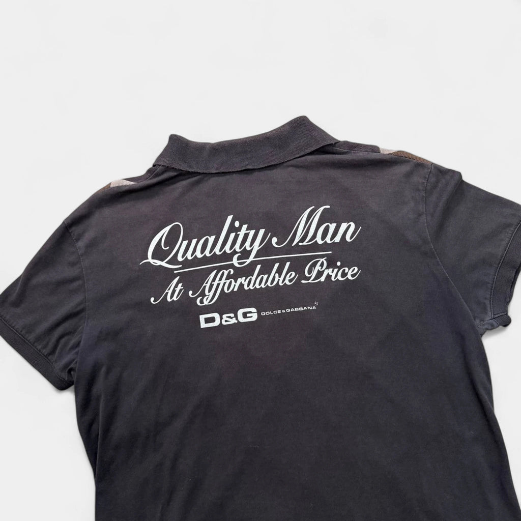 Dolce & Gabbana Patchwork Polo Shirt
