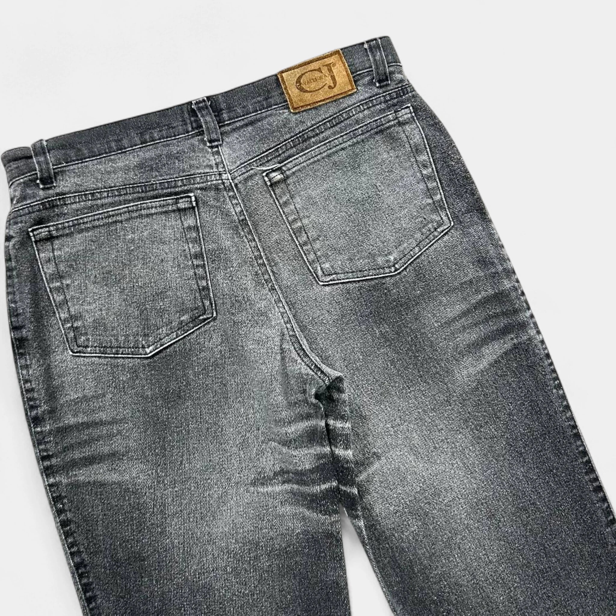 Cavalli Jeans Printed Denim Effect Jeans