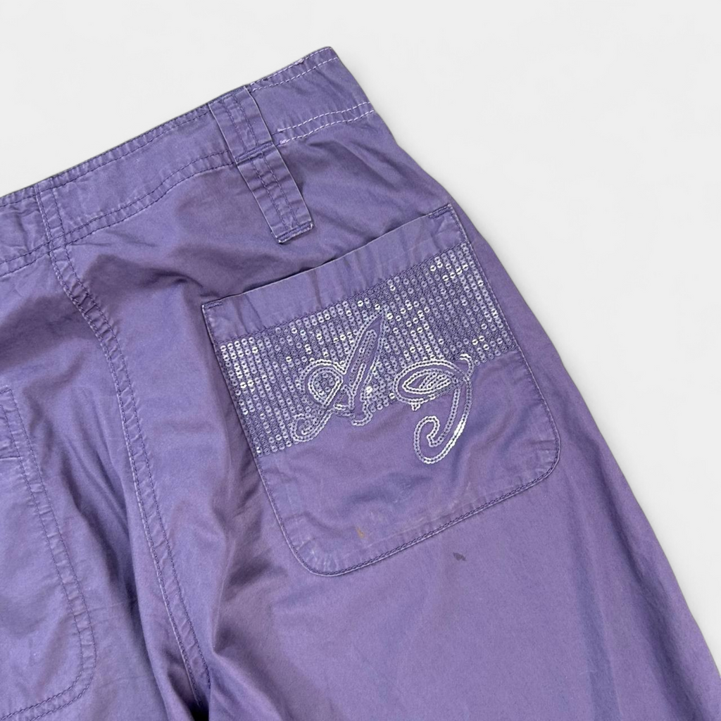 Armani Jeans 2000's Cargo Purple Pants