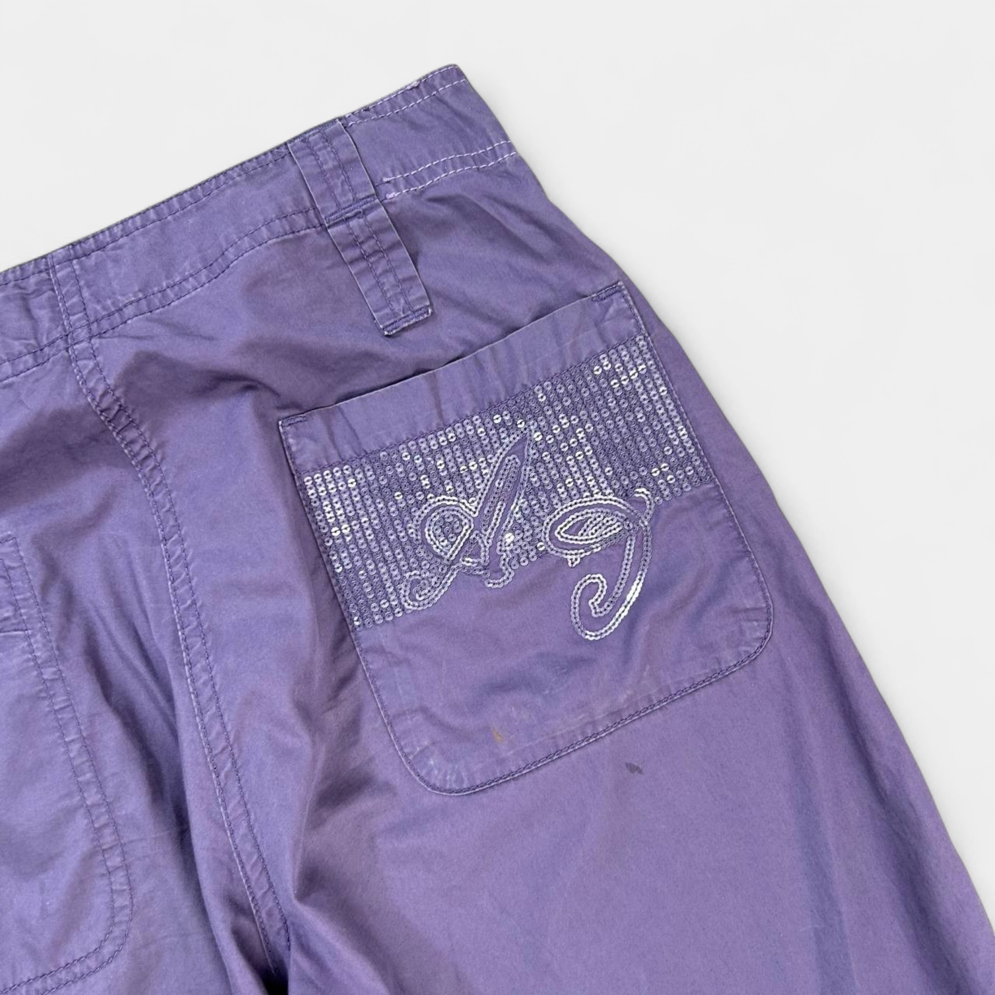 Armani Jeans 2000's Cargo Purple Pants